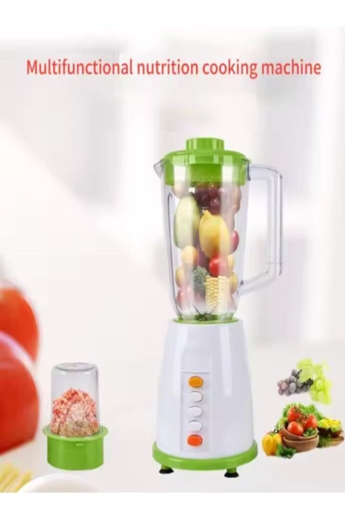 Gold Crest-2-in-1 Blender and Grinder, Powerful Motor, Speed Control with Pulse 5