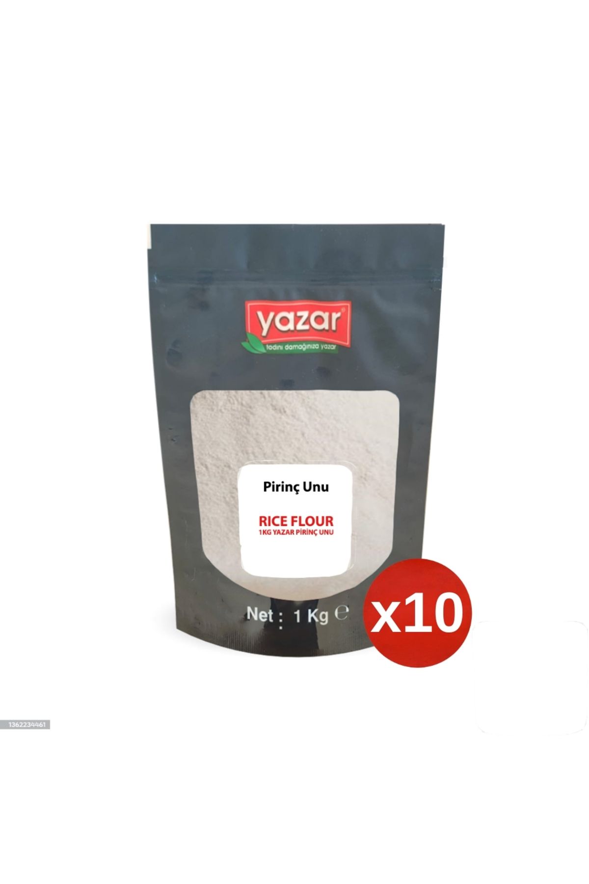 YAZAR 1 Kg x 10 Paket Yazar Pirinç Unu