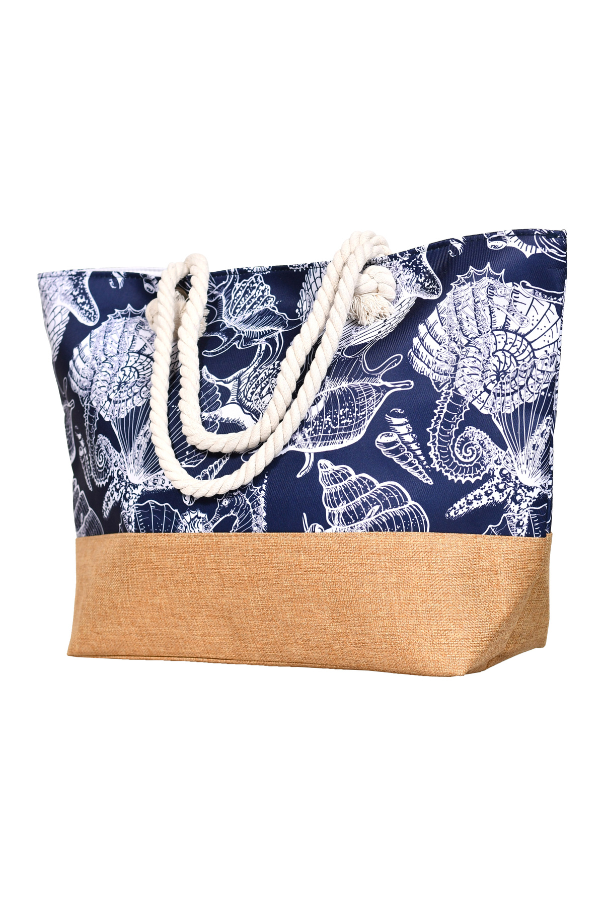 MORANO-Waterproof Beach and Shopping Bags, Large Zipper Tote Bag, Shoulder Bags 3