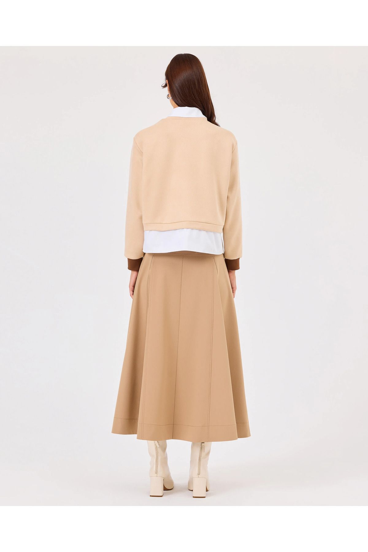SCL-Shirt Collar Long Sleeve Blouse 4