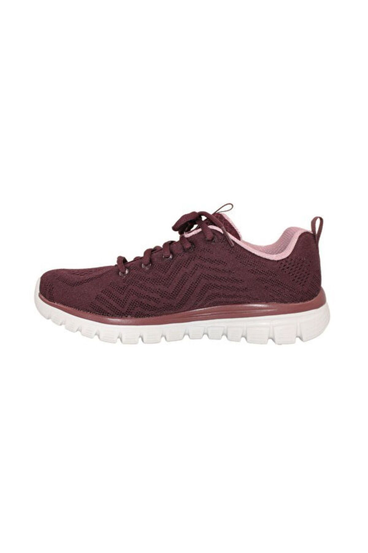 SKECHERS-Graceful Get Connected 12615-Wine Women's Sneakers Burgundy 4
