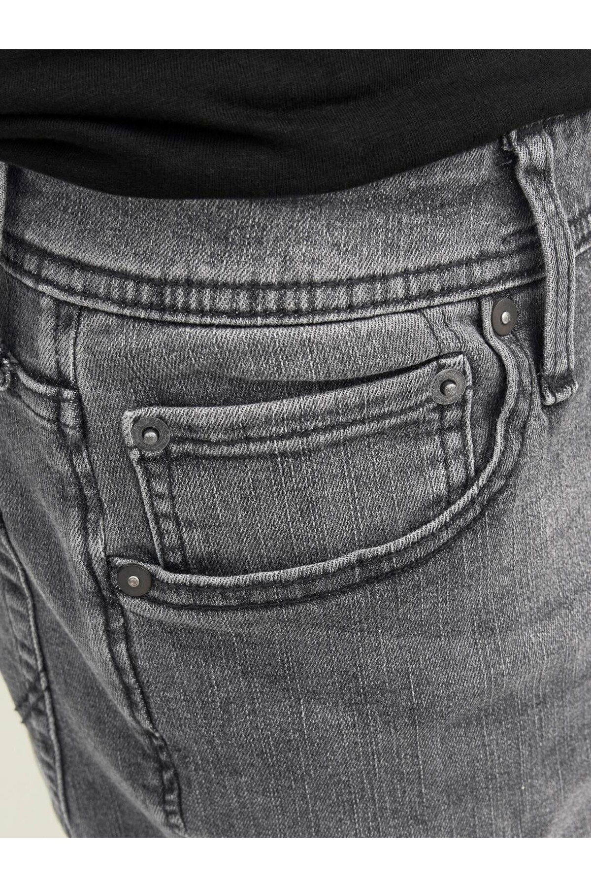 شلوار جین مردانه راسته فاق نرمال | جک اند جونز Jack & Jones 12243599 - تصویر 2