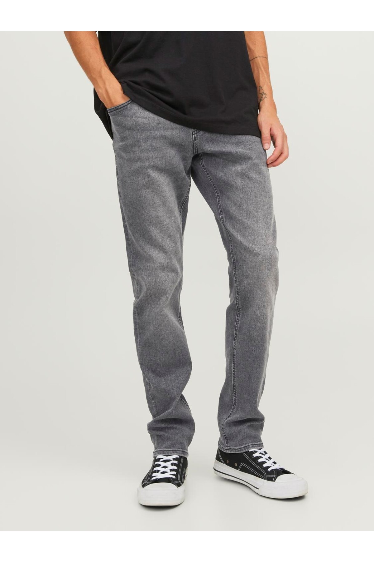 شلوار جین مردانه راسته فاق نرمال | جک اند جونز Jack & Jones 12243599 - تصویر 6