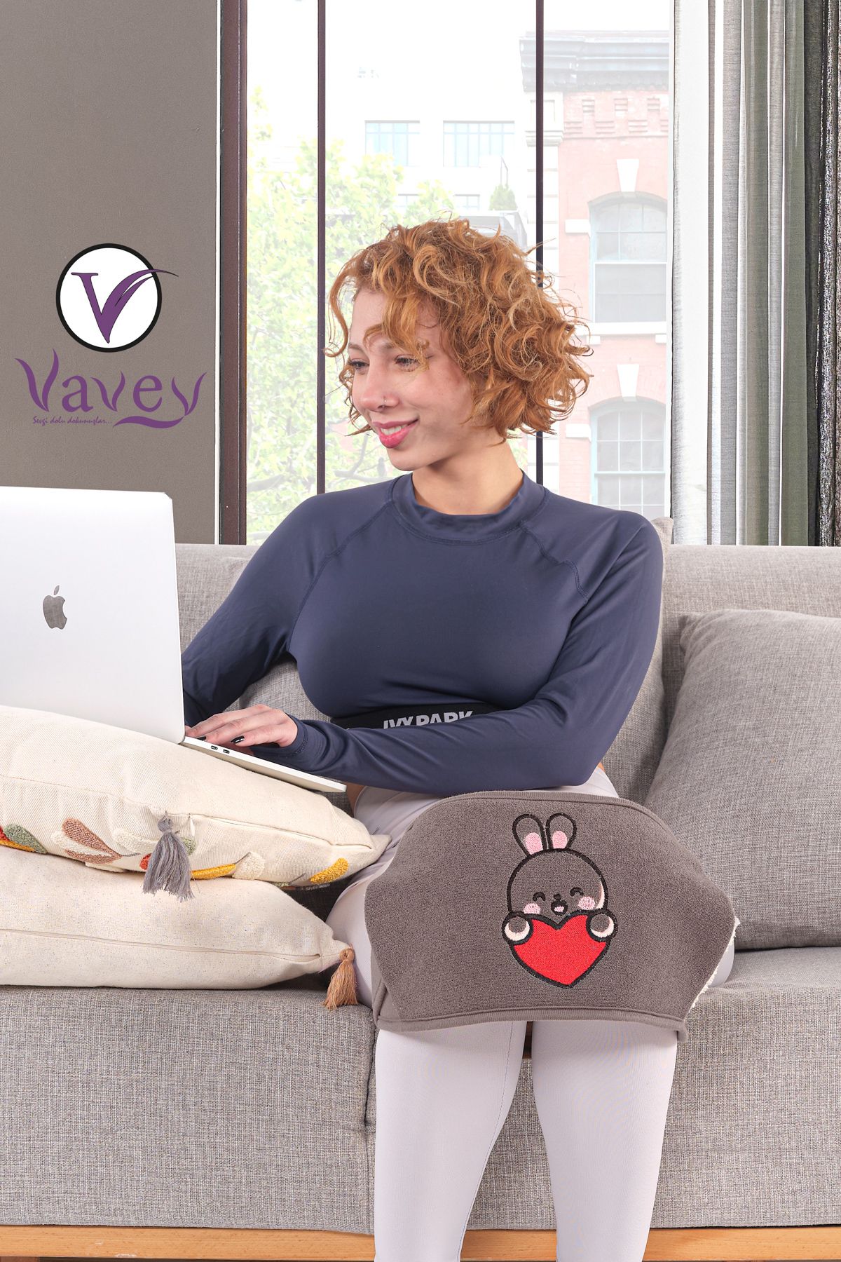 VAVEY Yeni Nesil Sıcak Soğuk Termojel Hediyeli Regl Kemeri Tavşan Model