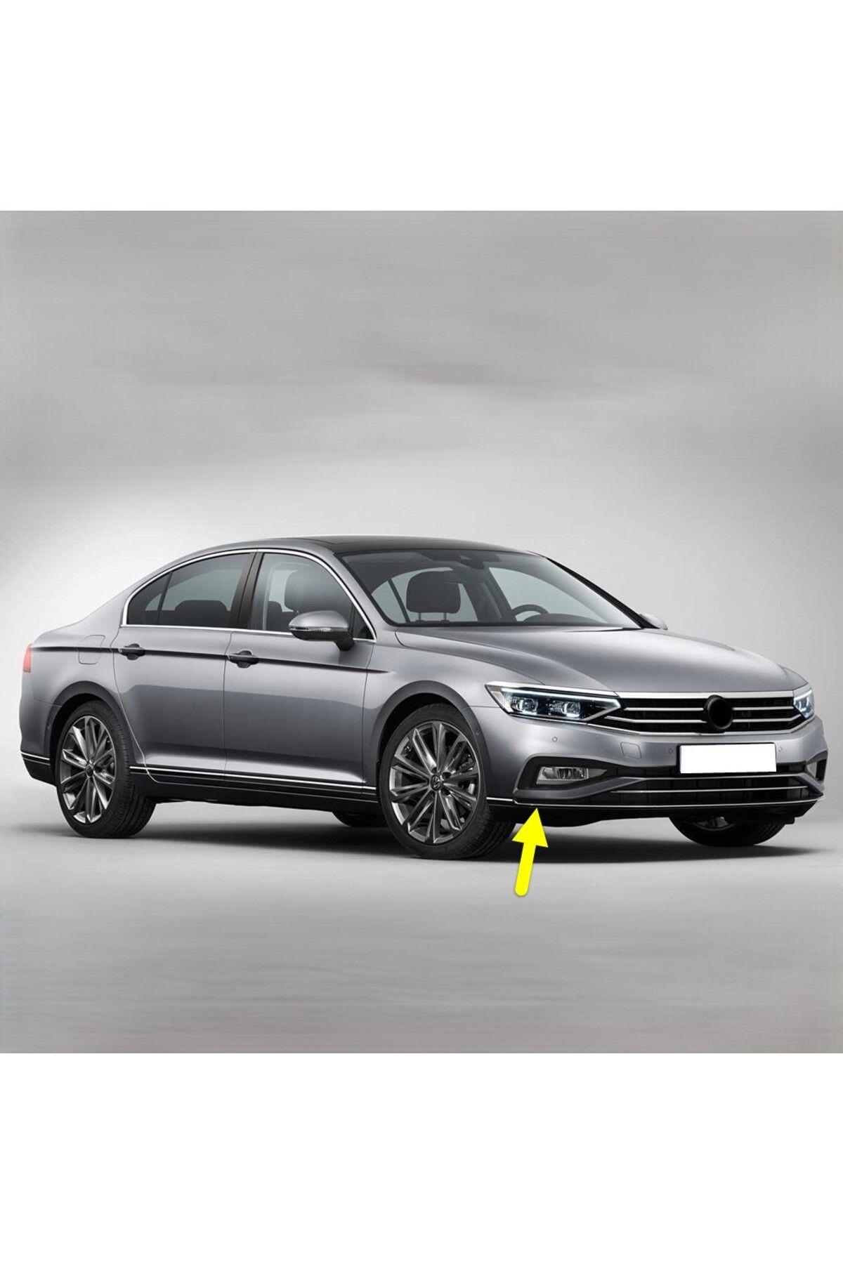 Bisra VW Passat B8.5 2020-2023 Ön Tampon Sağ Alt Kromaj Çıtası 3G0853254D