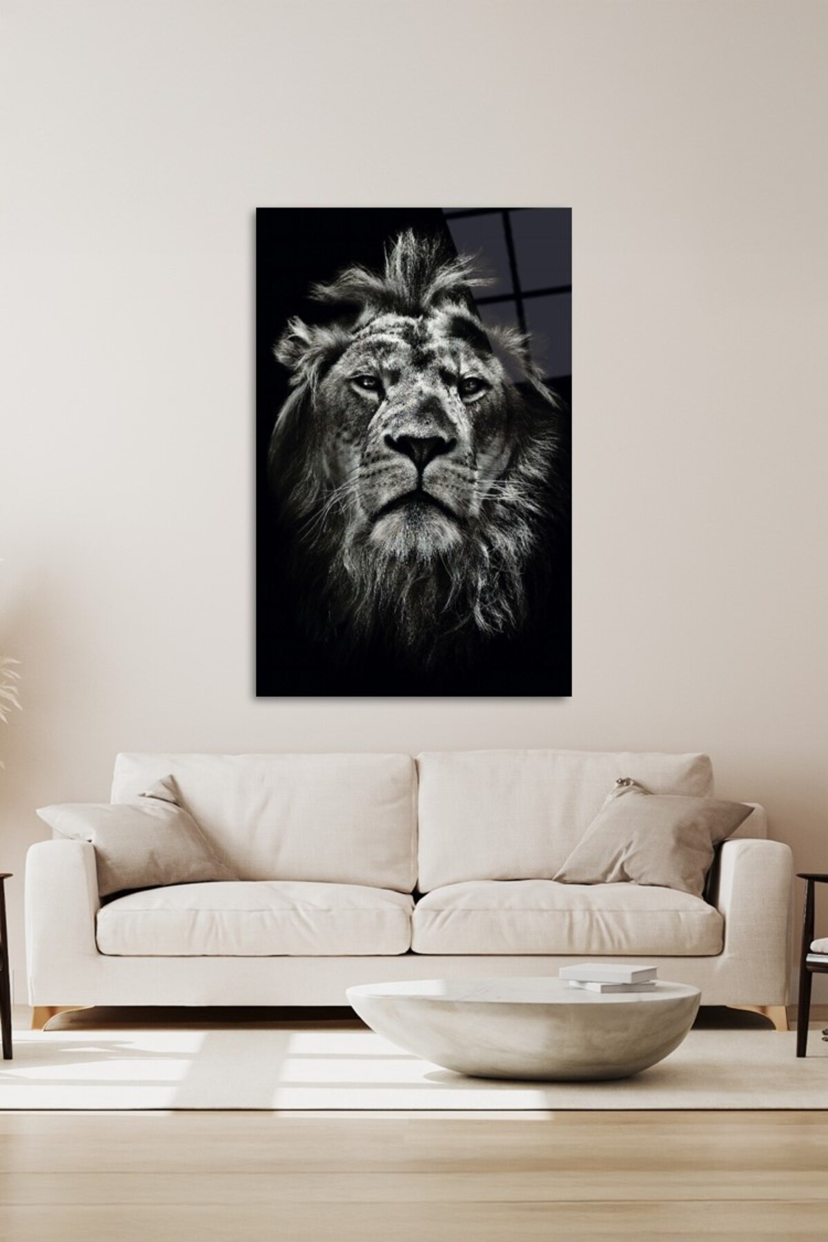 Aslan Cam Tablo görsel 3