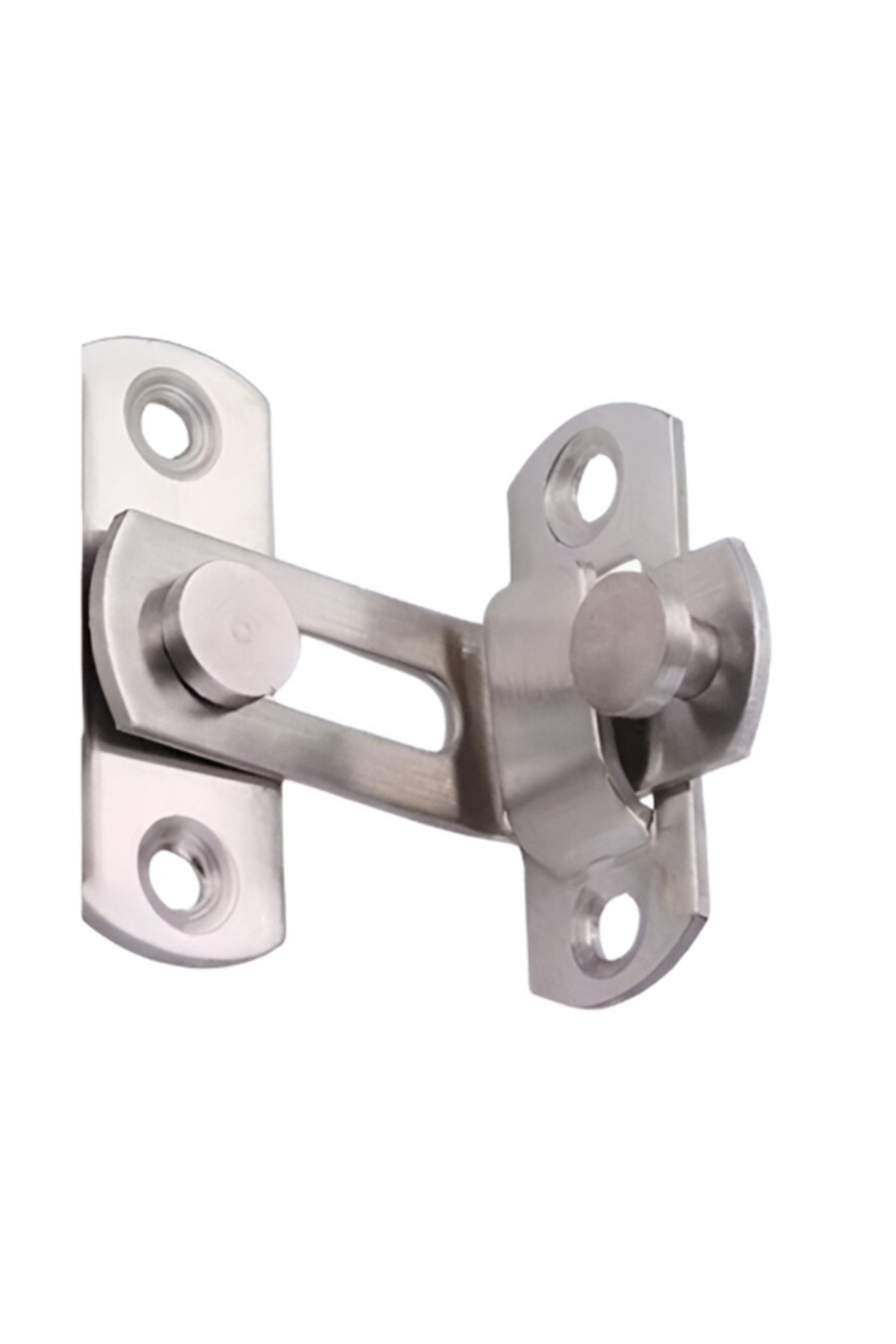 KURTOĞLU PASLANMAZ Paslanmaz Çelik 304 kalite Sürgü Sürgülü Kilit 90 derece Mobilya Çekmece Kilit Kapı Pencere Kilidi