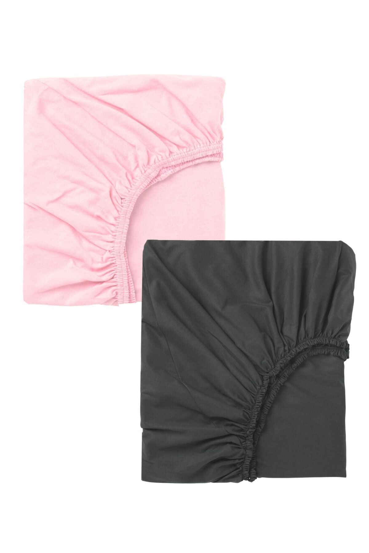 EFFE 2 Adet 70 X 120 X 20 Cm Lastikli Penye Kumaş Bebek Çarşafı