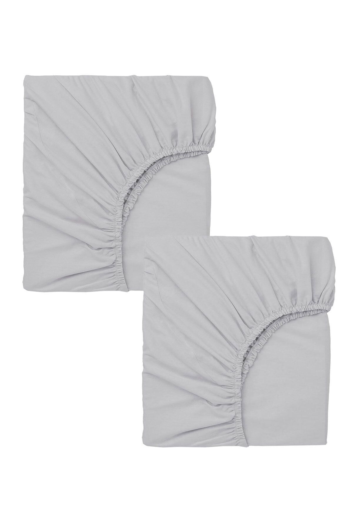 EFFE 2 Adet 70 x 140 x 20 cm Lastikli Penye Kumaş Bebek Çarşafı