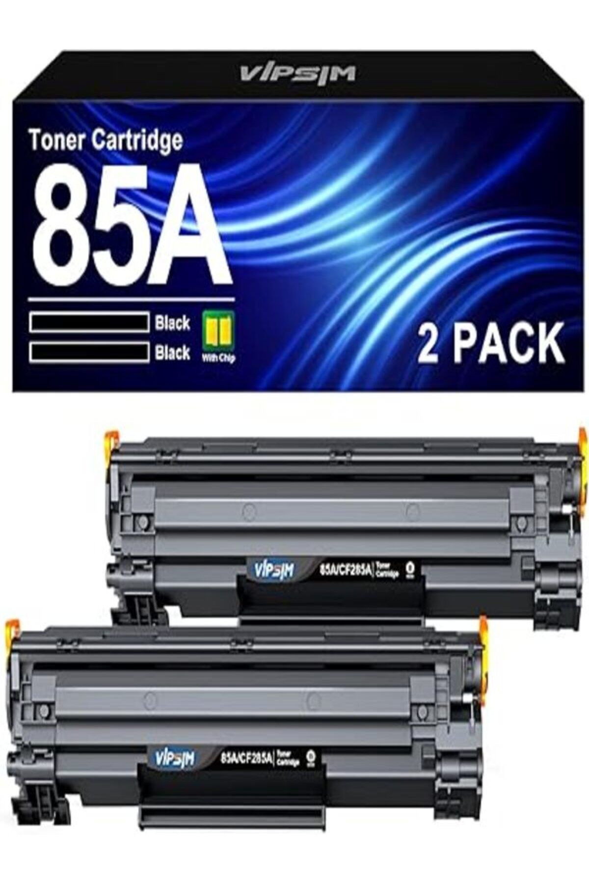 HP 85A Laserjet P1102W P1102 P1109W M1217nfw M1212 M1212nf M1217 2 ADET AURA TONER