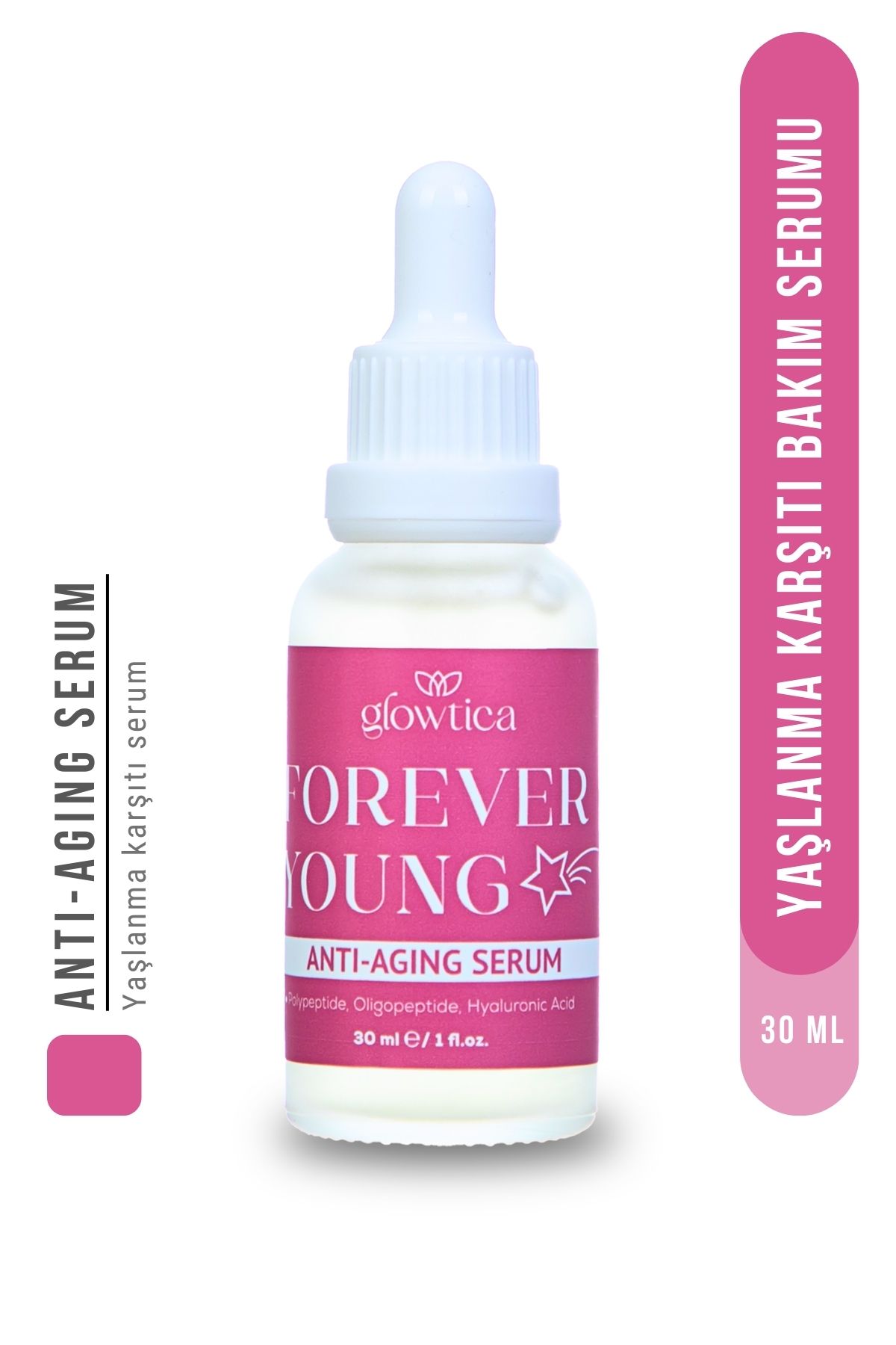GLOWTİCA COSMETİCS Yaşlanma Karşıtı Botoks Etkili Leke,Karşıtı,Anti-aging Ve Lifting Serum 30 ml