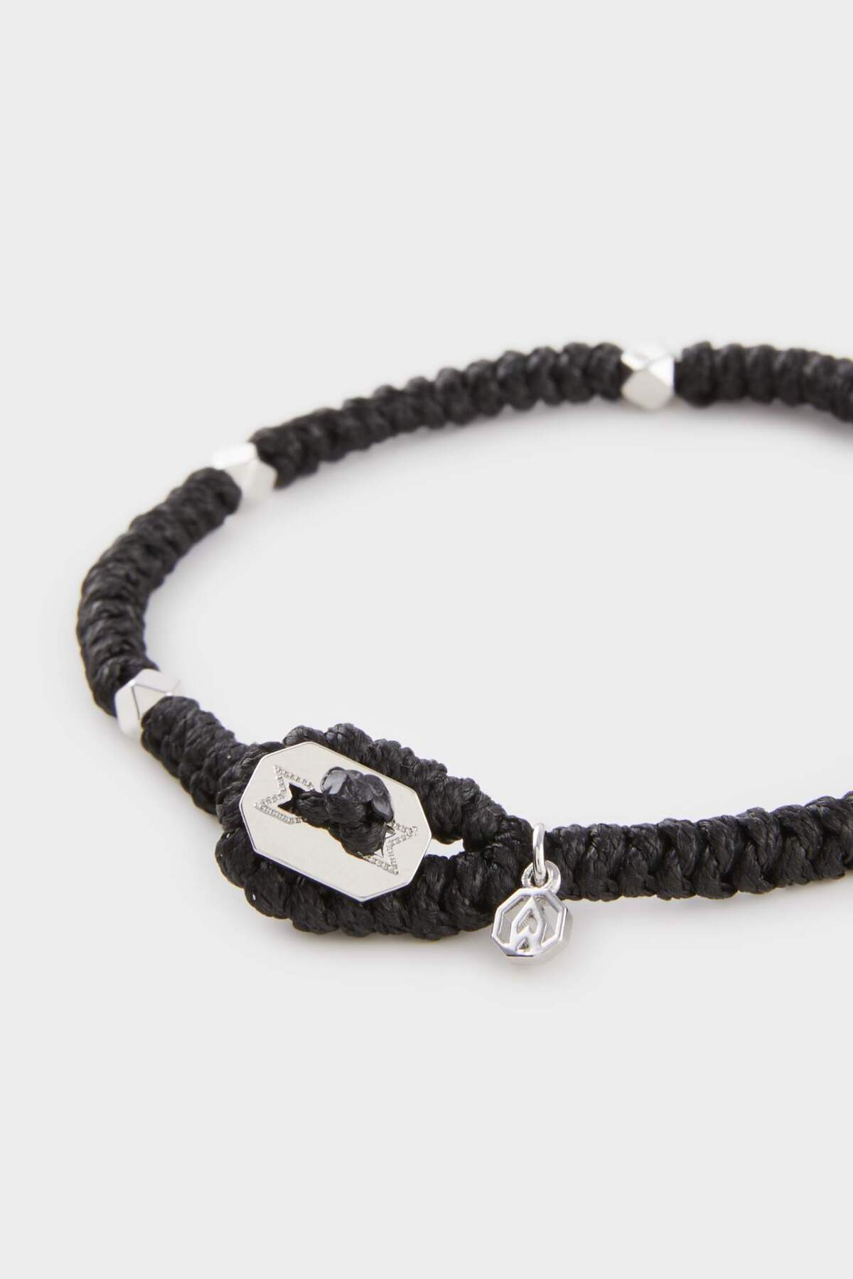 DeFacto-Silberschwarzes Schlangenarmband mit Stahl- und Seilteilen – Atolyewolf E6123axns 3
