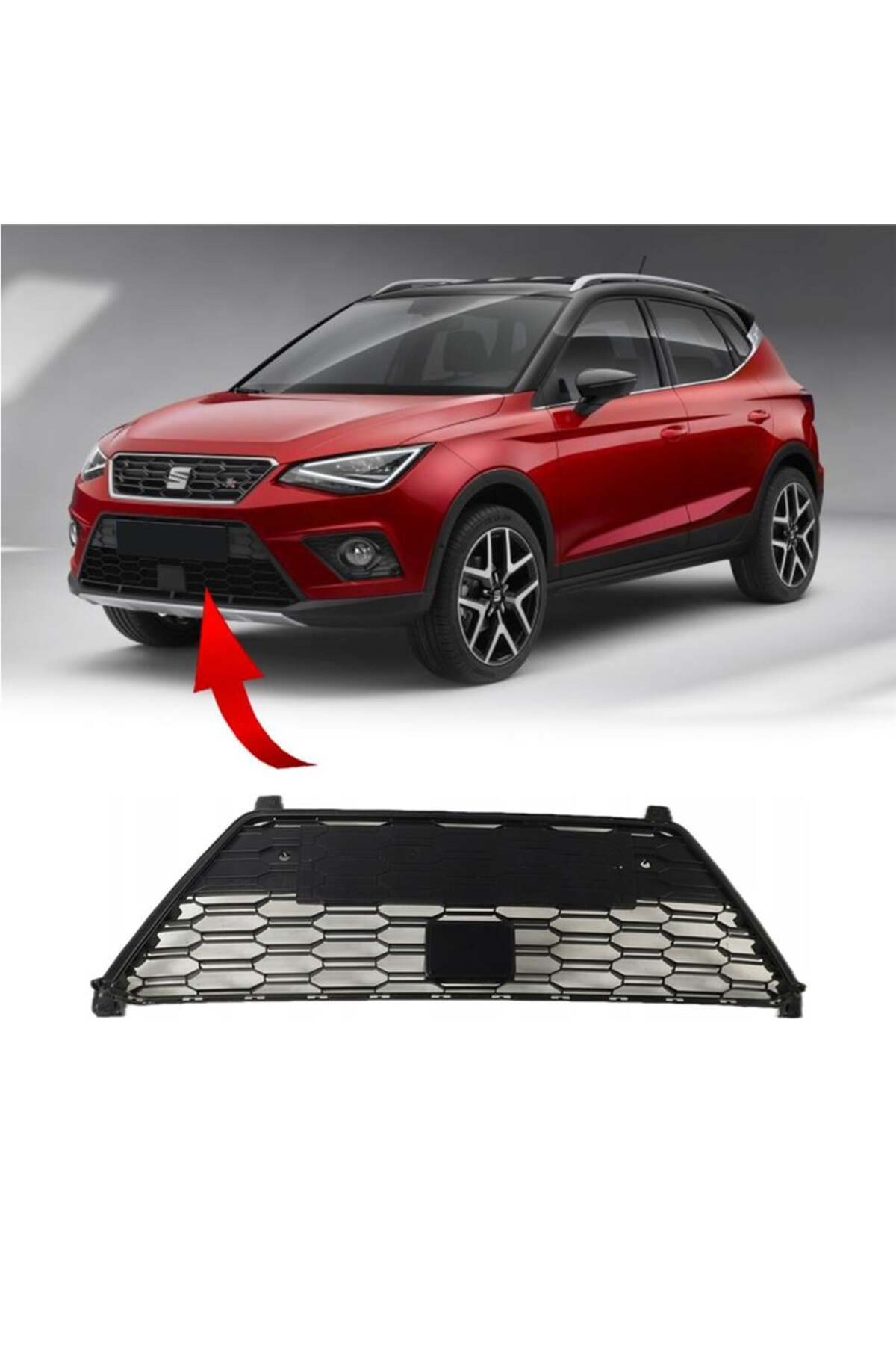 gkl Seat Arona Ön Tampon Orta Izgara 2018-2023 6F9853667D - Fiyatı