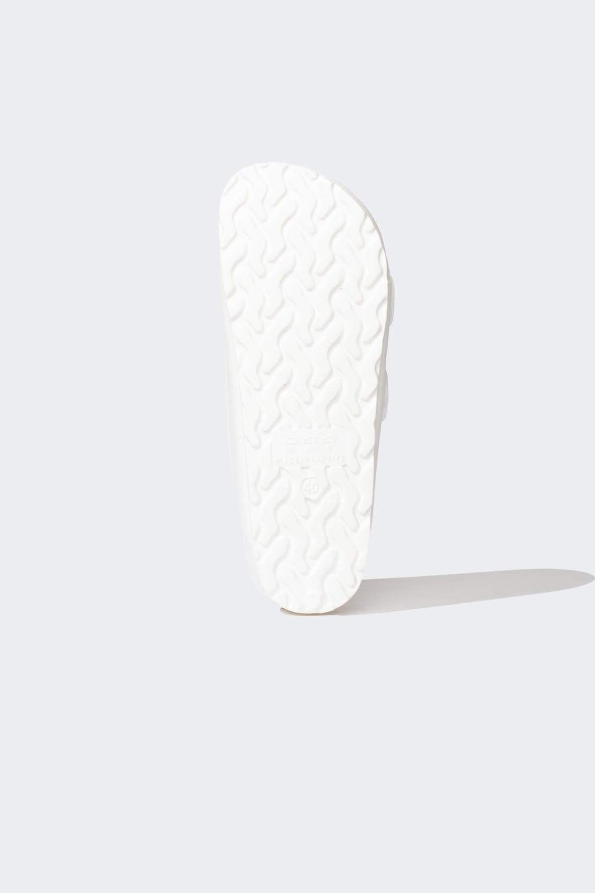 DeFacto-Γυναικείες παντόφλες Eva Flat Sole - T3404AZ24SM 4