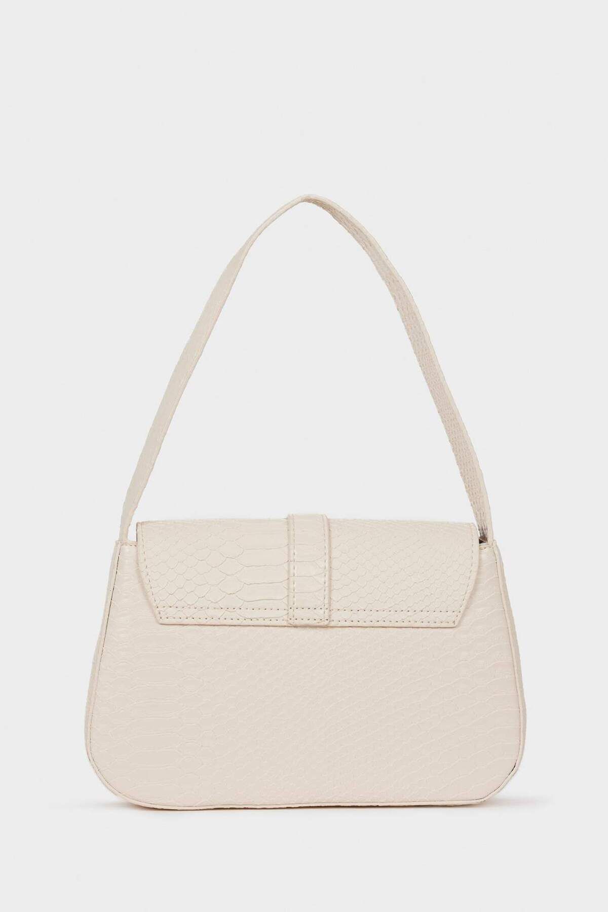 DeFacto-Baguette-Tasche mit Schlangenledermuster für Damen E6966AXNS 6