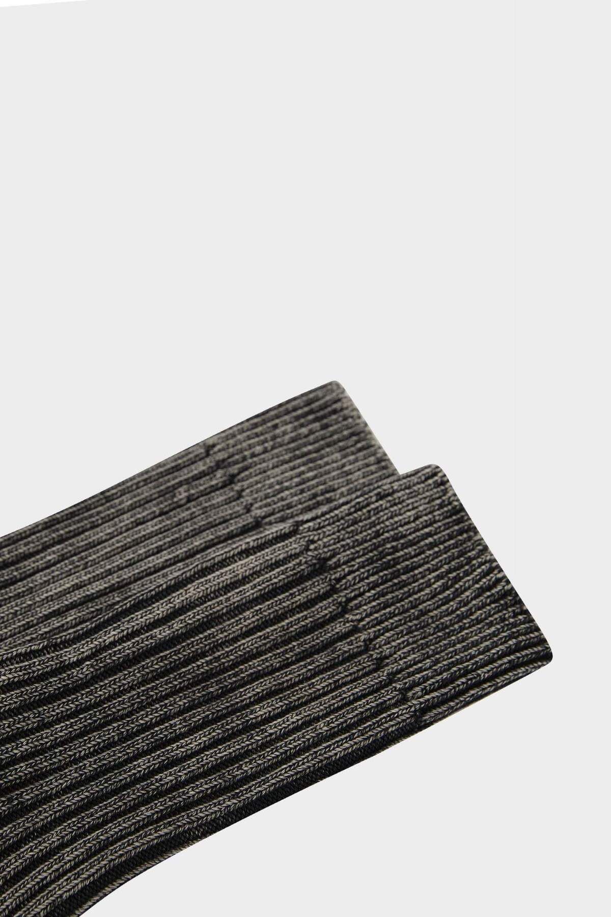 DeFacto-Herren-Wintersocken aus Baumwolle E7873AXNS 2