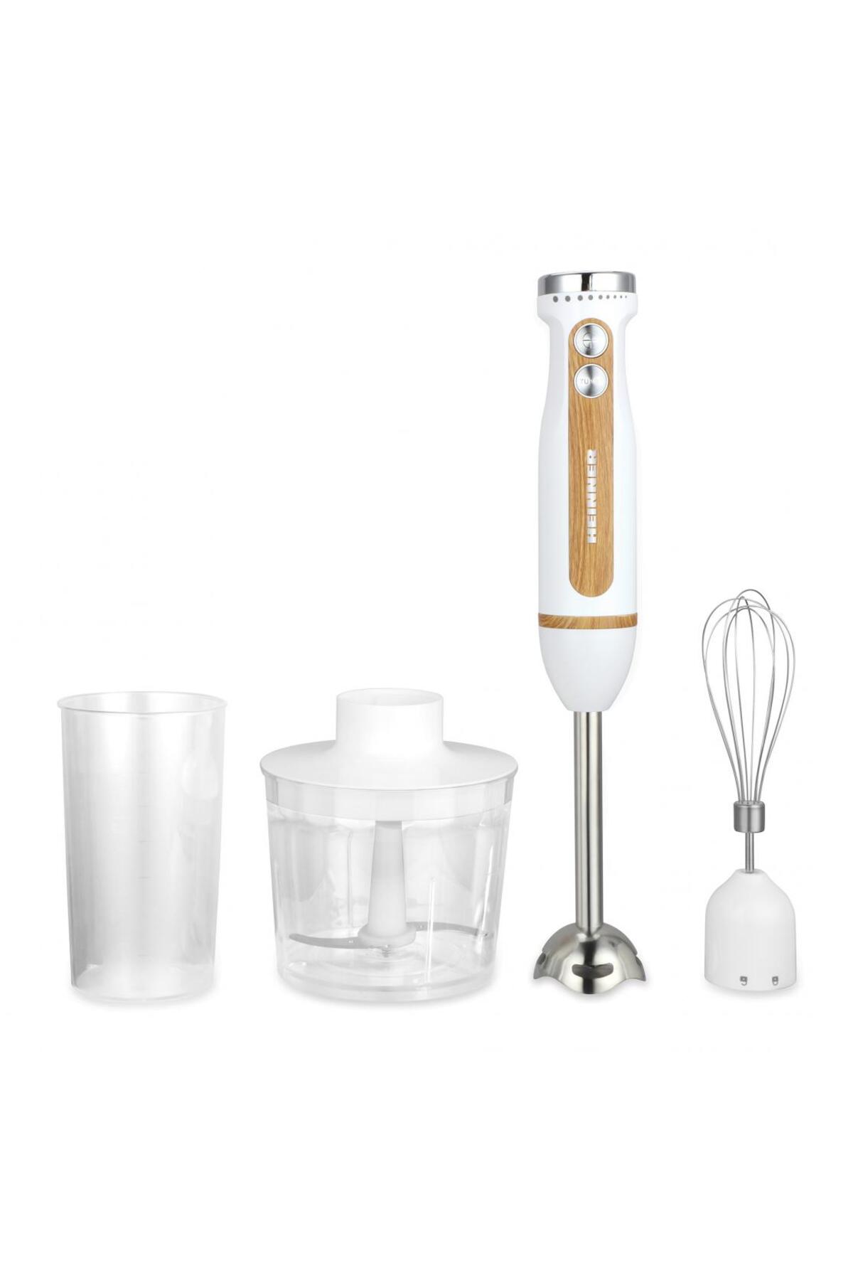 Heinner Tyčový mixér Heinner Bestmix HB-DC600WH, 600 W, variabilná rýchlosť +...