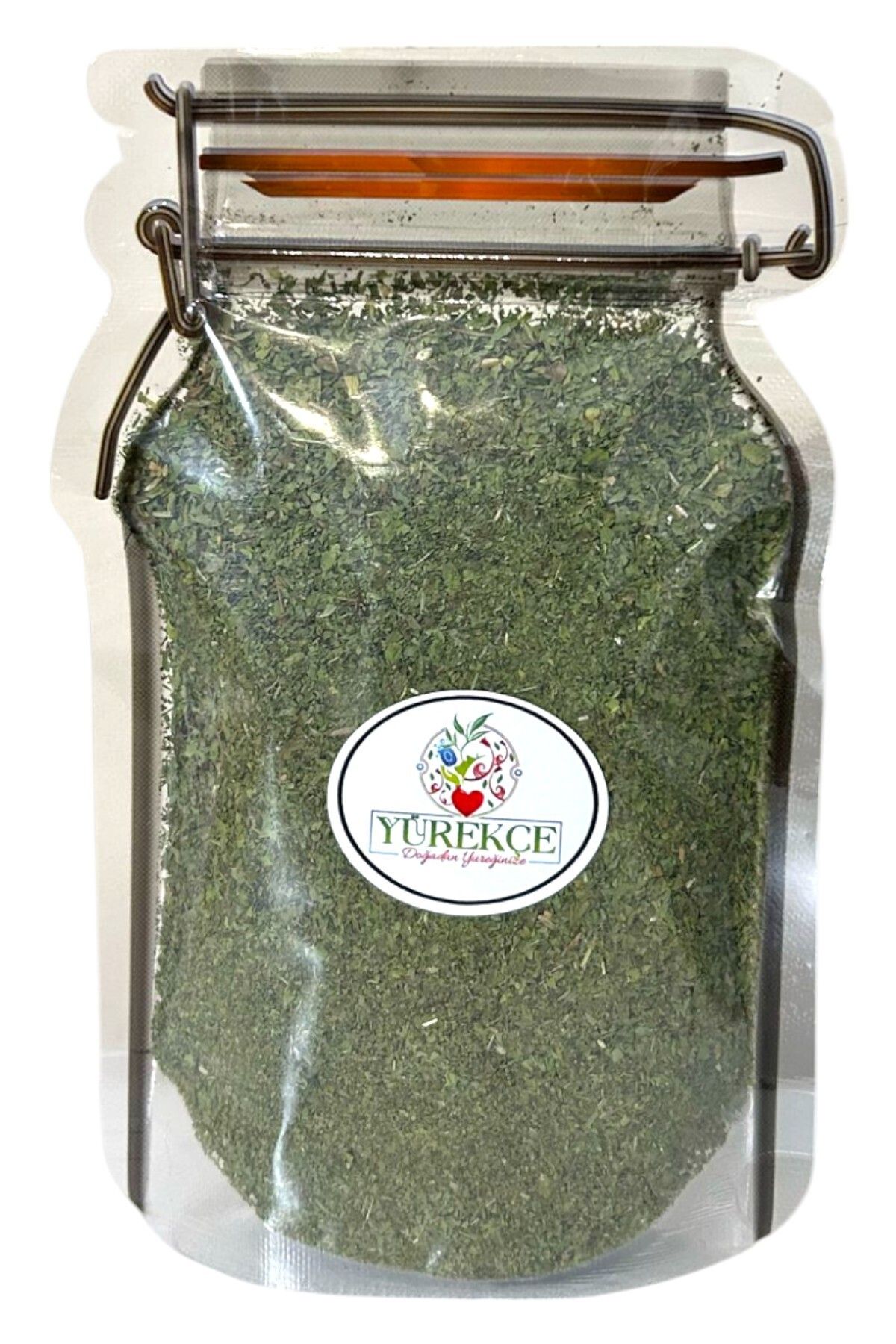 YÜREKÇE Nane -50 GR -Kavanoz Görünümlü Kilitli Saklama Poşeti