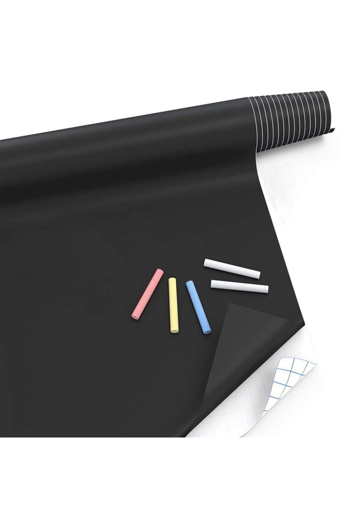 karadağsb Yazılabilir Kara Tahta Yazı Tahtası Duvar Stickerı 60X200 Cm
