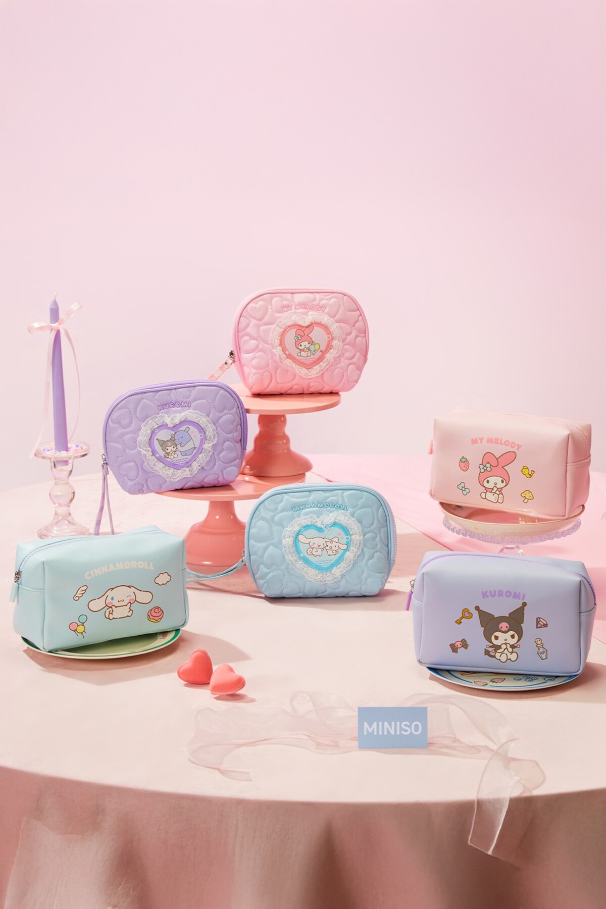 کیف لوازم آرایش زنانه | Miniso 2018572712106 - تصویر 4