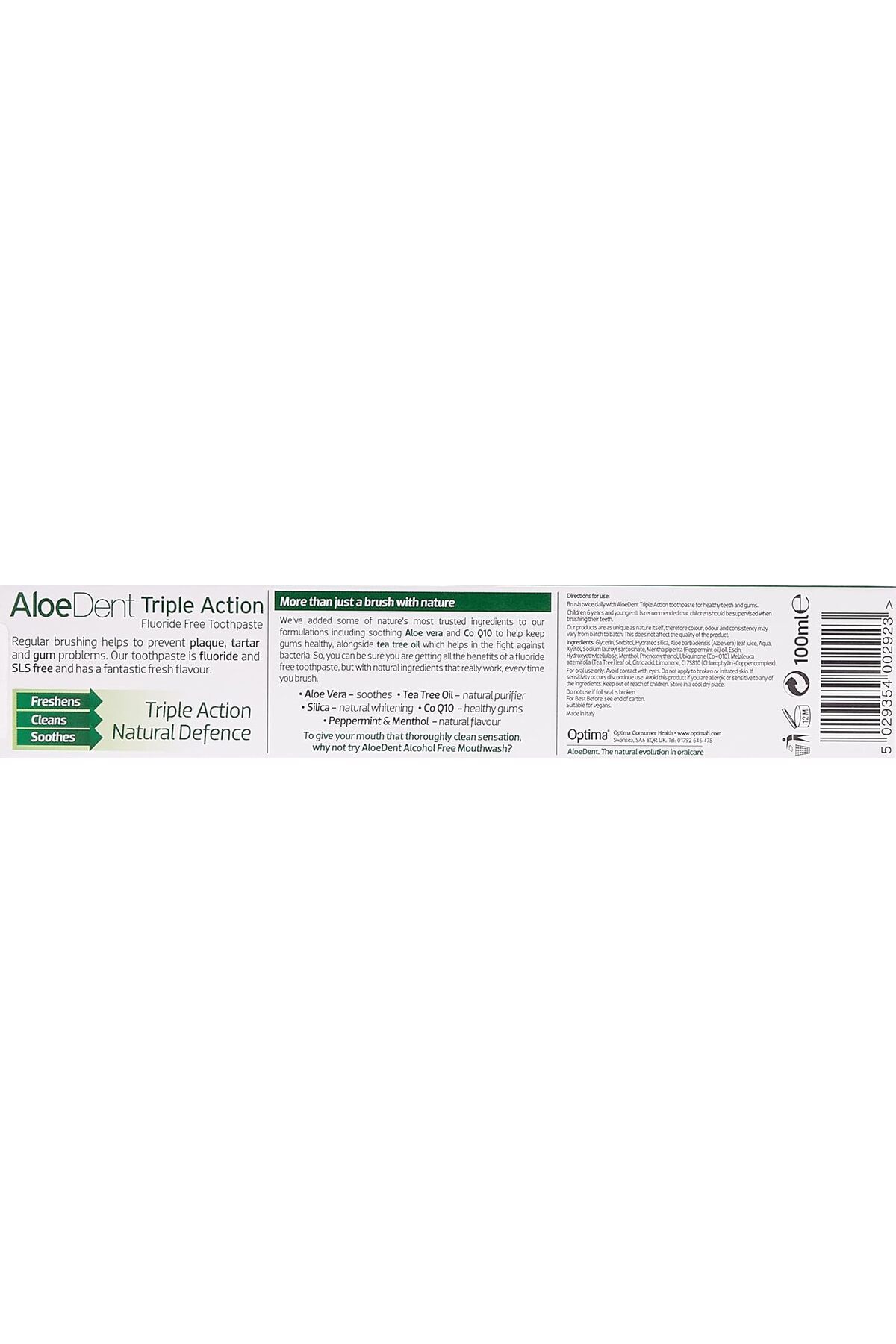 AloeDent-ALOE DENT TRIPLE ACTION TOOTHPASTE 100ML 7