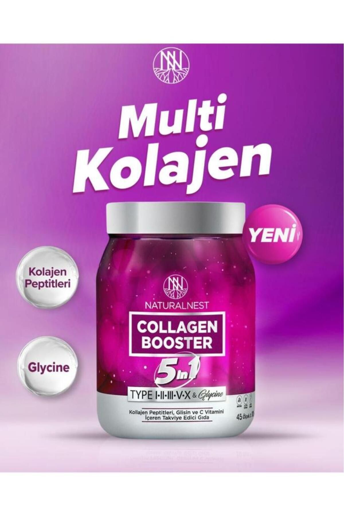 Naturalnest Collagen Booster 5 in 1 Kollajen 450 gr