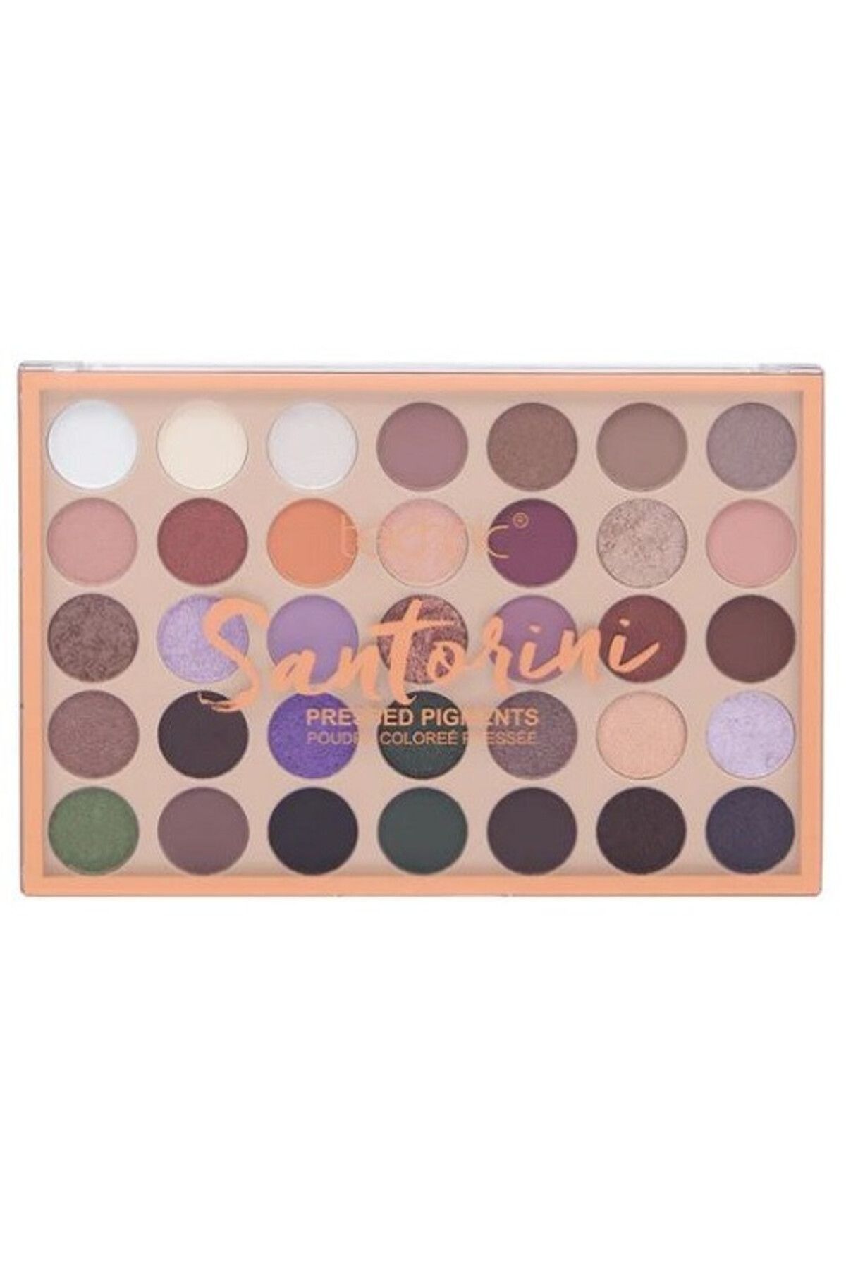 TECHNIC-Sada líčení, paleta 35 očních stínů a 3 aplikační štětce, Technic, Santorini, veganská 3