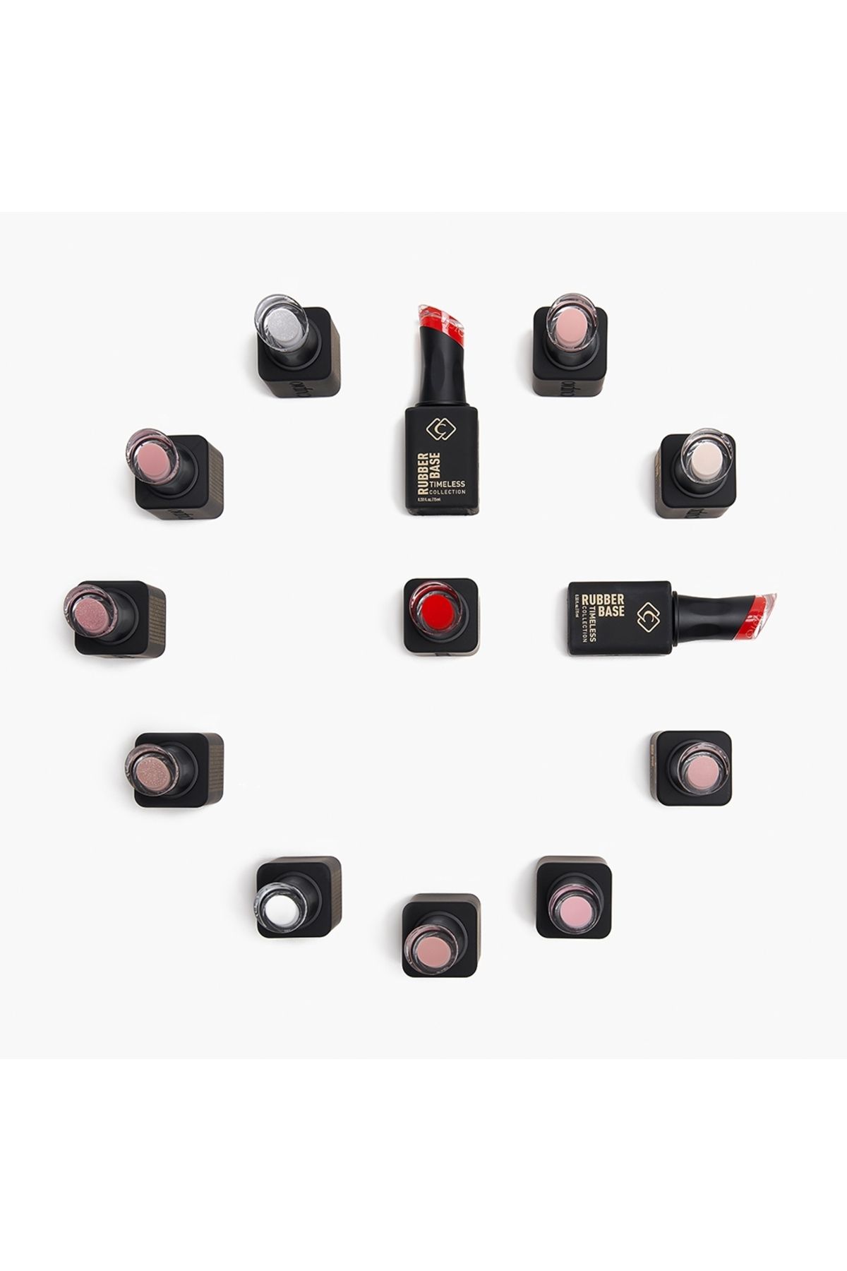 Cupio-Rubber Base Cupio Timeless Collection - Sparkling Rosé Veil 15ml 4