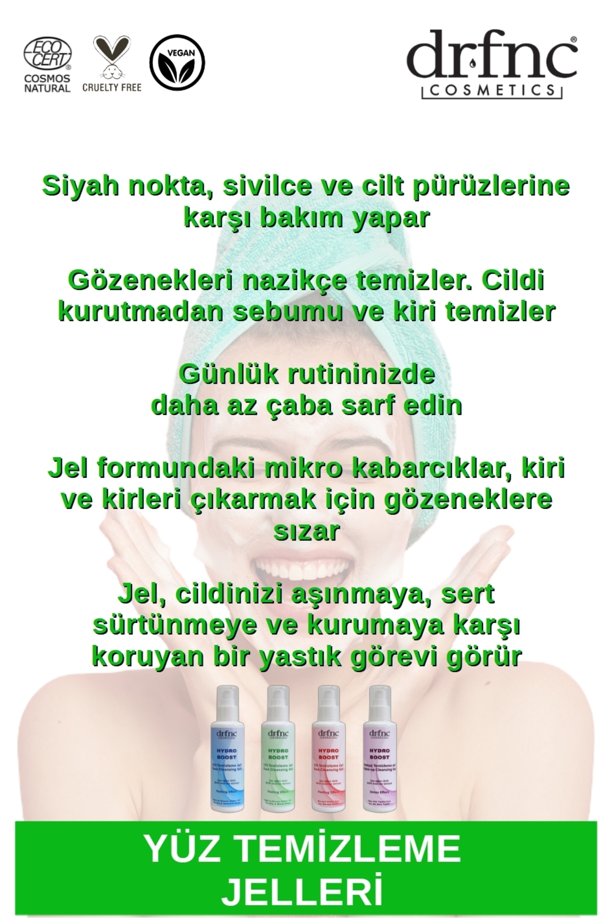 Cilt Temizleme Jeli (Normal Ciltler Için) 150 Ml — 0585-1 — تصویر 5 از 6