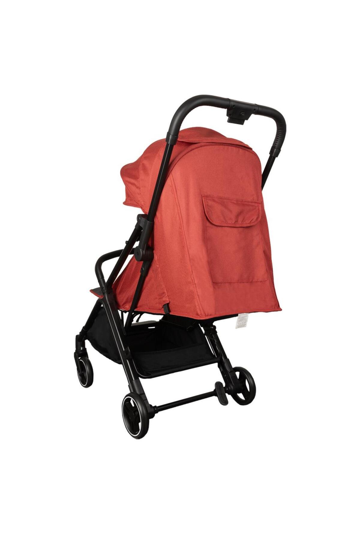 Bagi Gravity Autofold Cosmo Travel Sistem Bebek Arabası Red - Grey fotoğrafı 5 (önizleme)