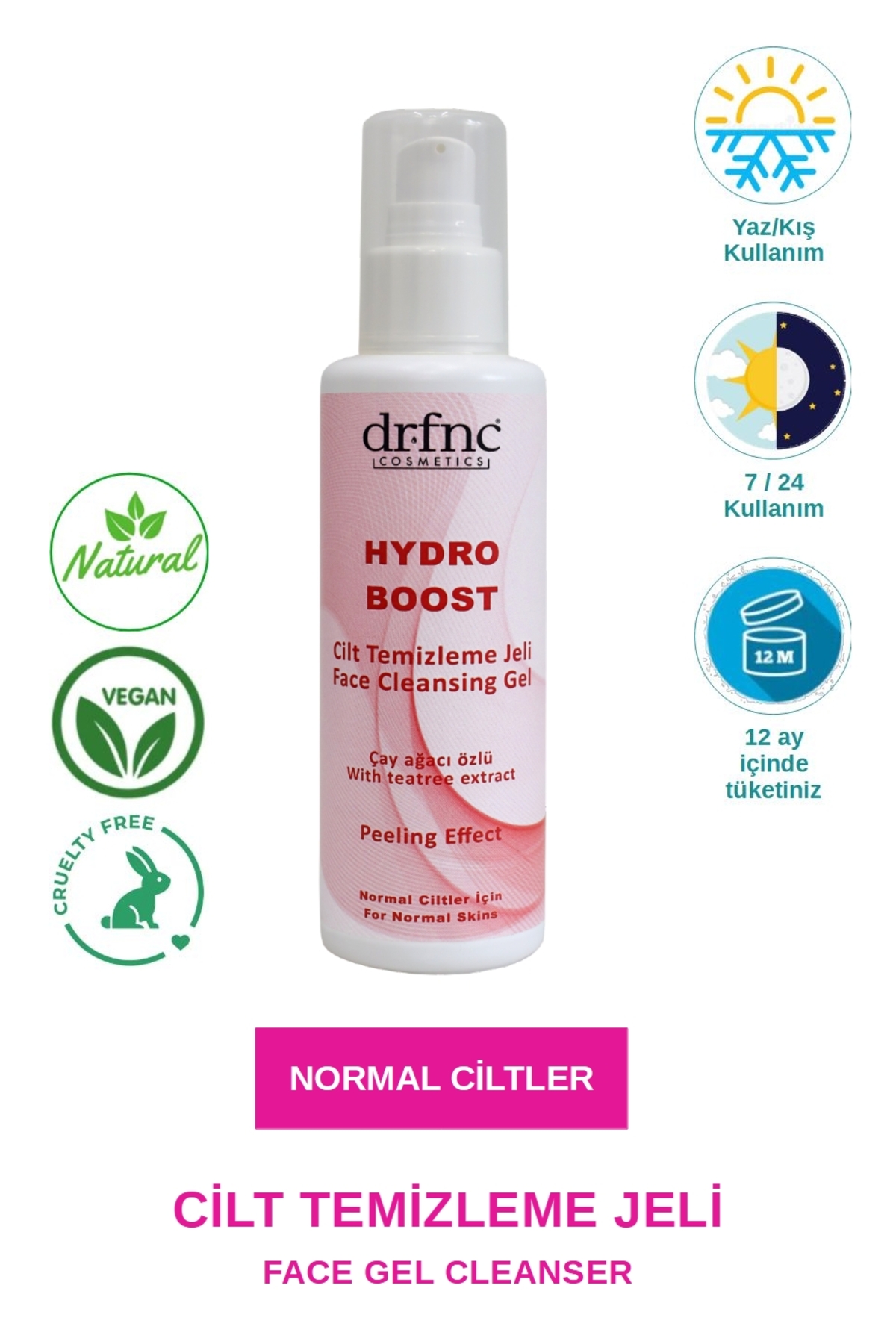 Cilt Temizleme Jeli (Normal Ciltler Için) 150 Ml — 0585-1 — تصویر 4 از 6
