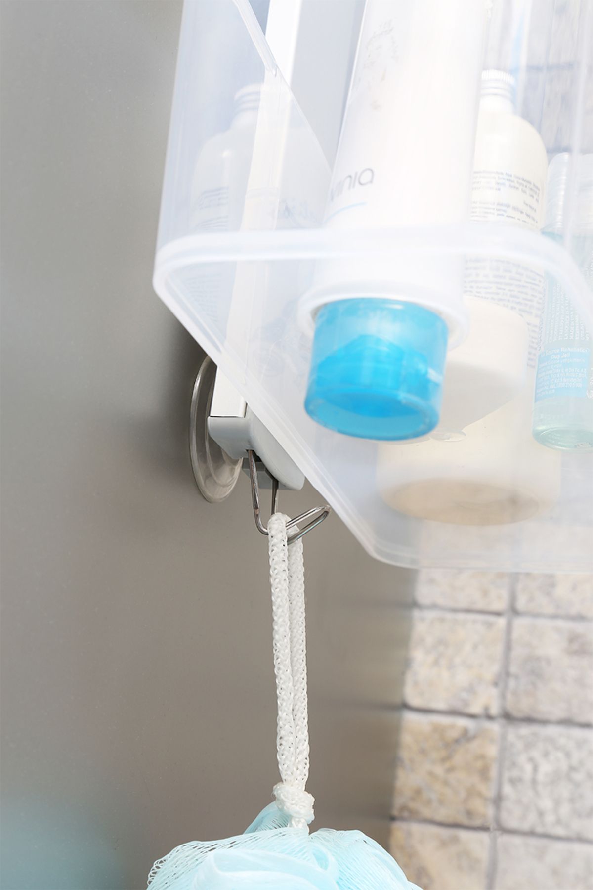 Prima Nova-XL Shower Shelf - Natural Shelf with Pp Material 2
