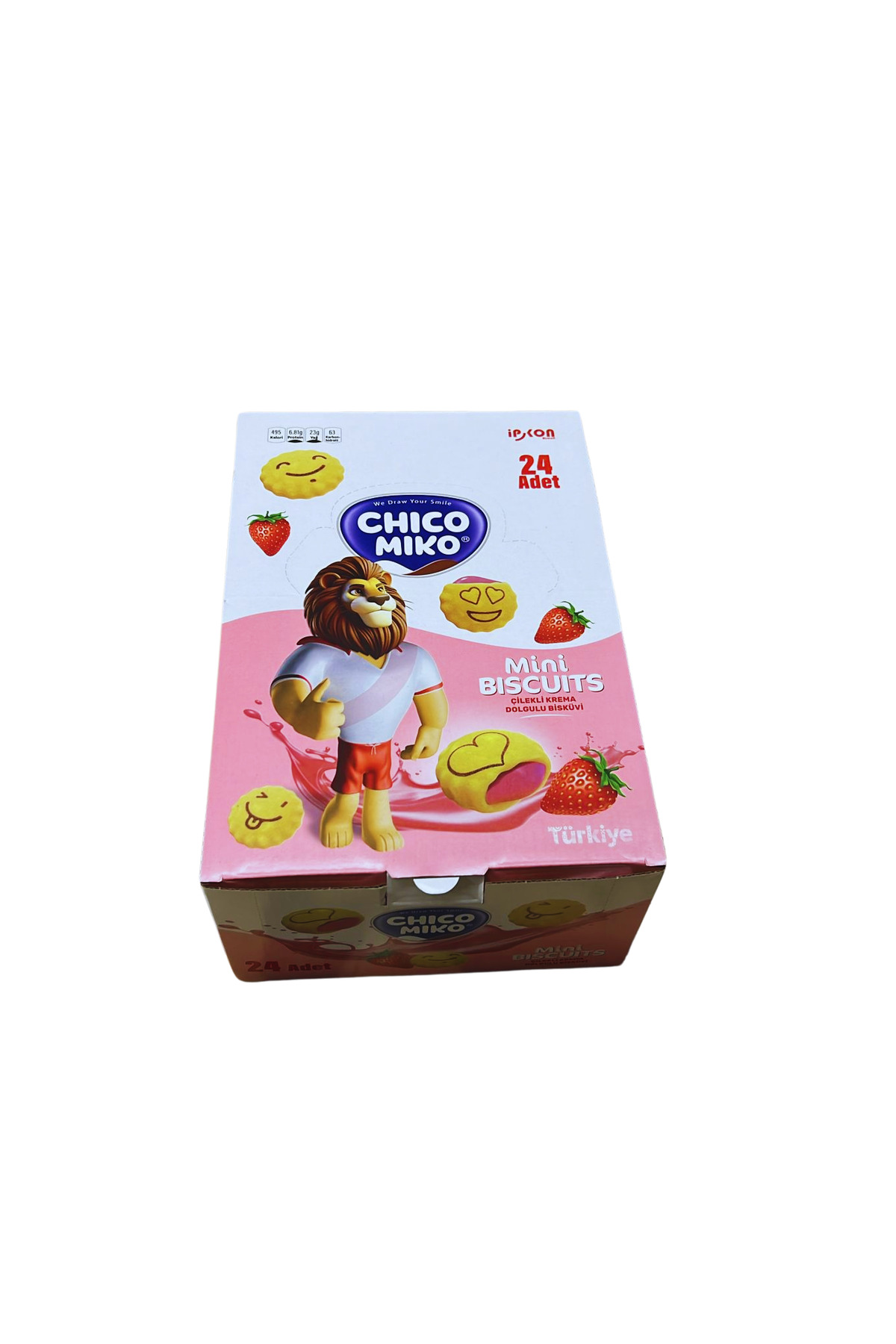 Chico Miko Mini Biscuits Çilekli 24 Adet - Fiyatı, Yorumları
