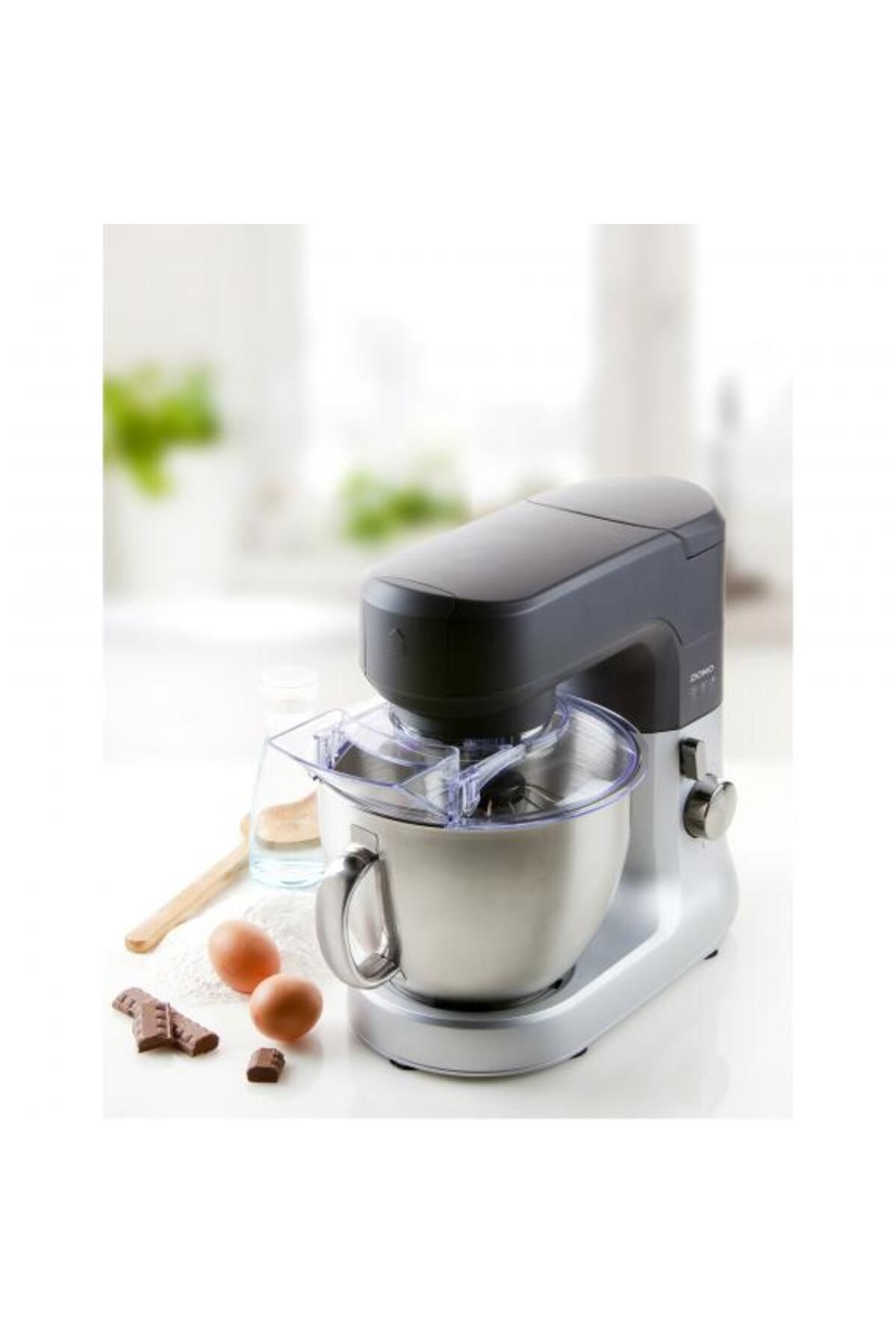 Domo-Robot de bucatarie DO9182KR, 1000 W, accesoriu tocator si blender 6