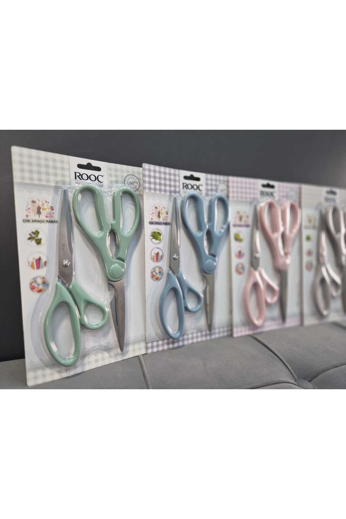 Rooc-Multi-Purpose Special Design Scissor Set of 2 4