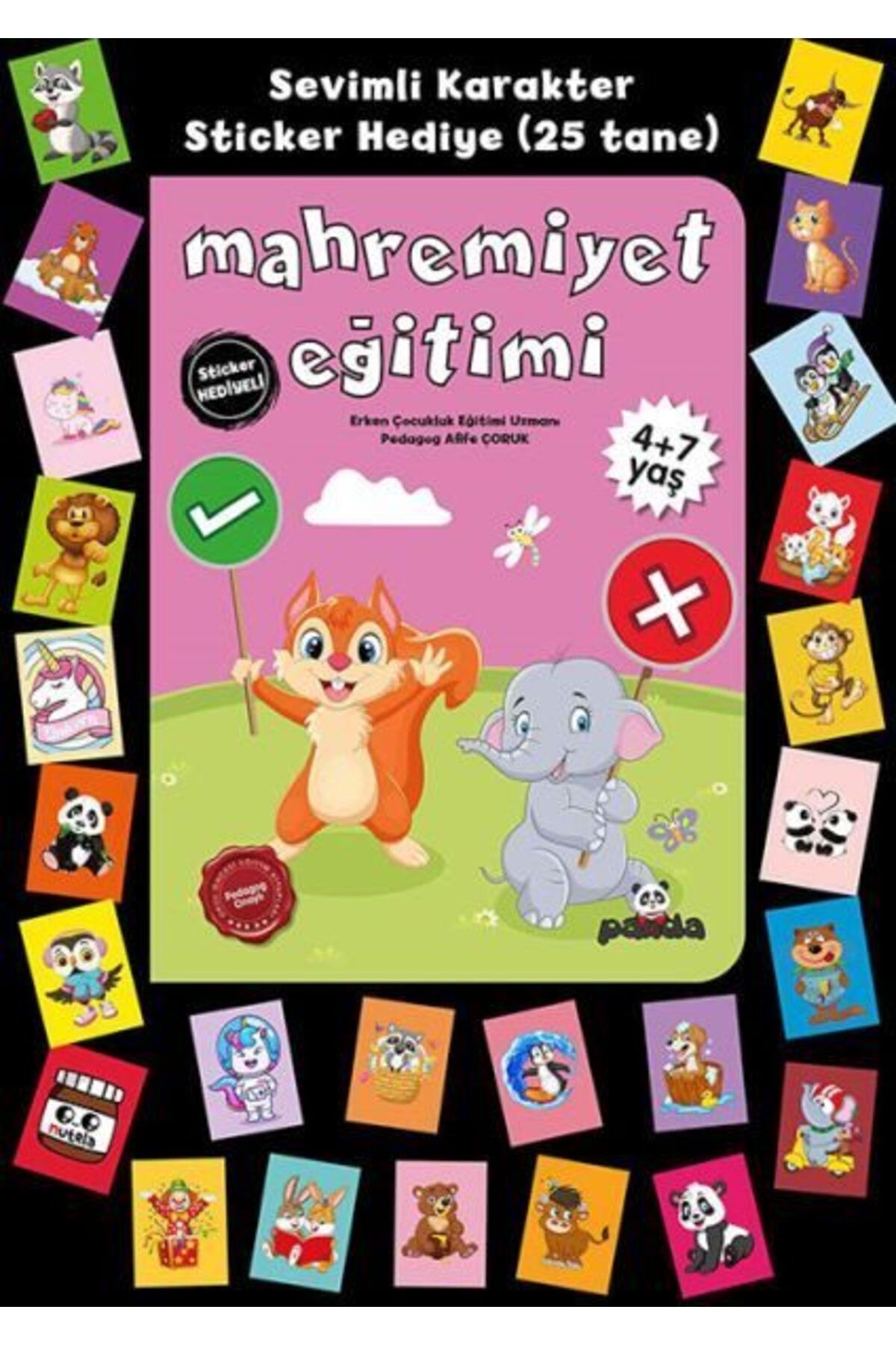 Destek Yayınları Stickerlı 47 Yaş Mahremiyet Eğitimi