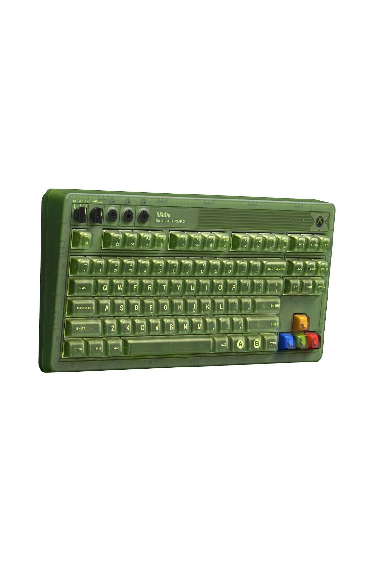 8Bitdo-Retro 87 Mechanical Keyboard Xbox Edition 4