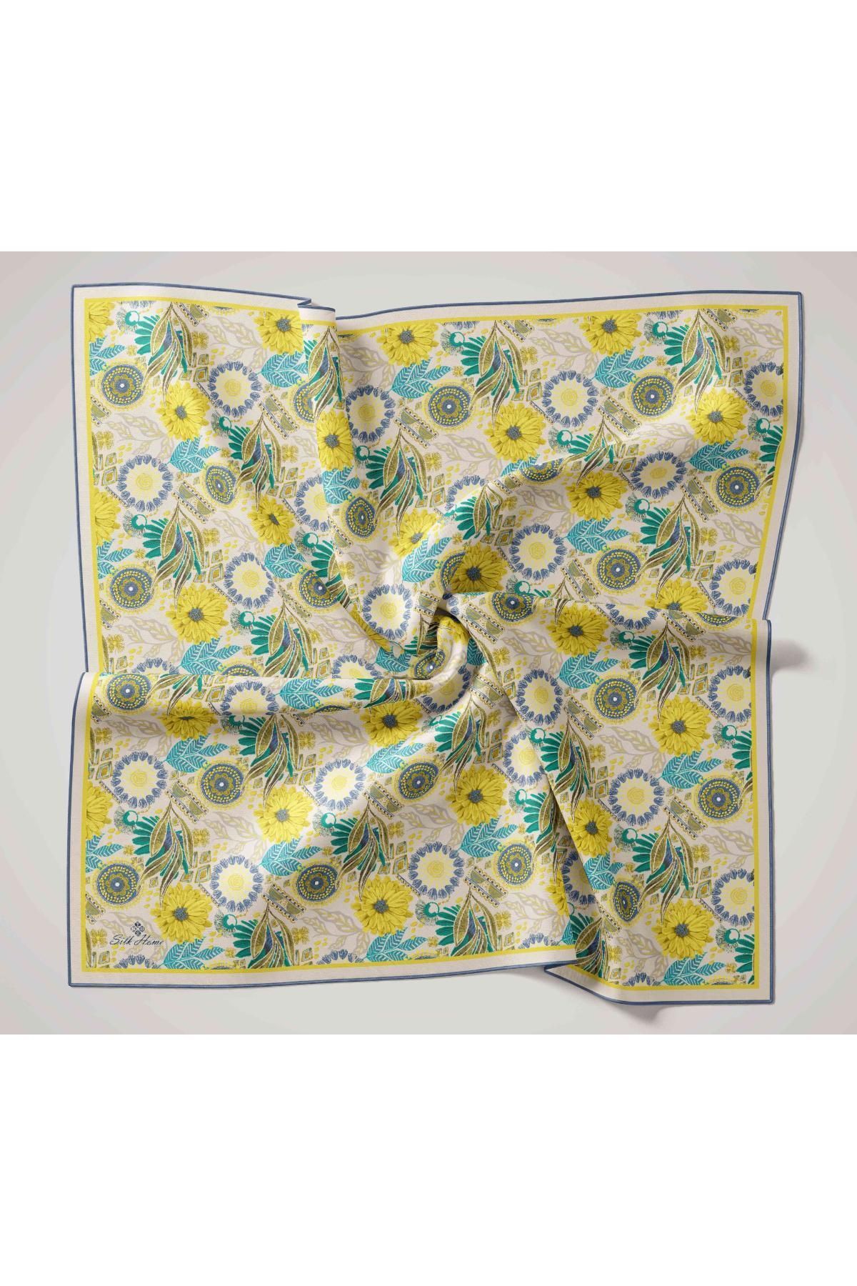 Silk Home-Twill Silk Scarf 11463-21 7