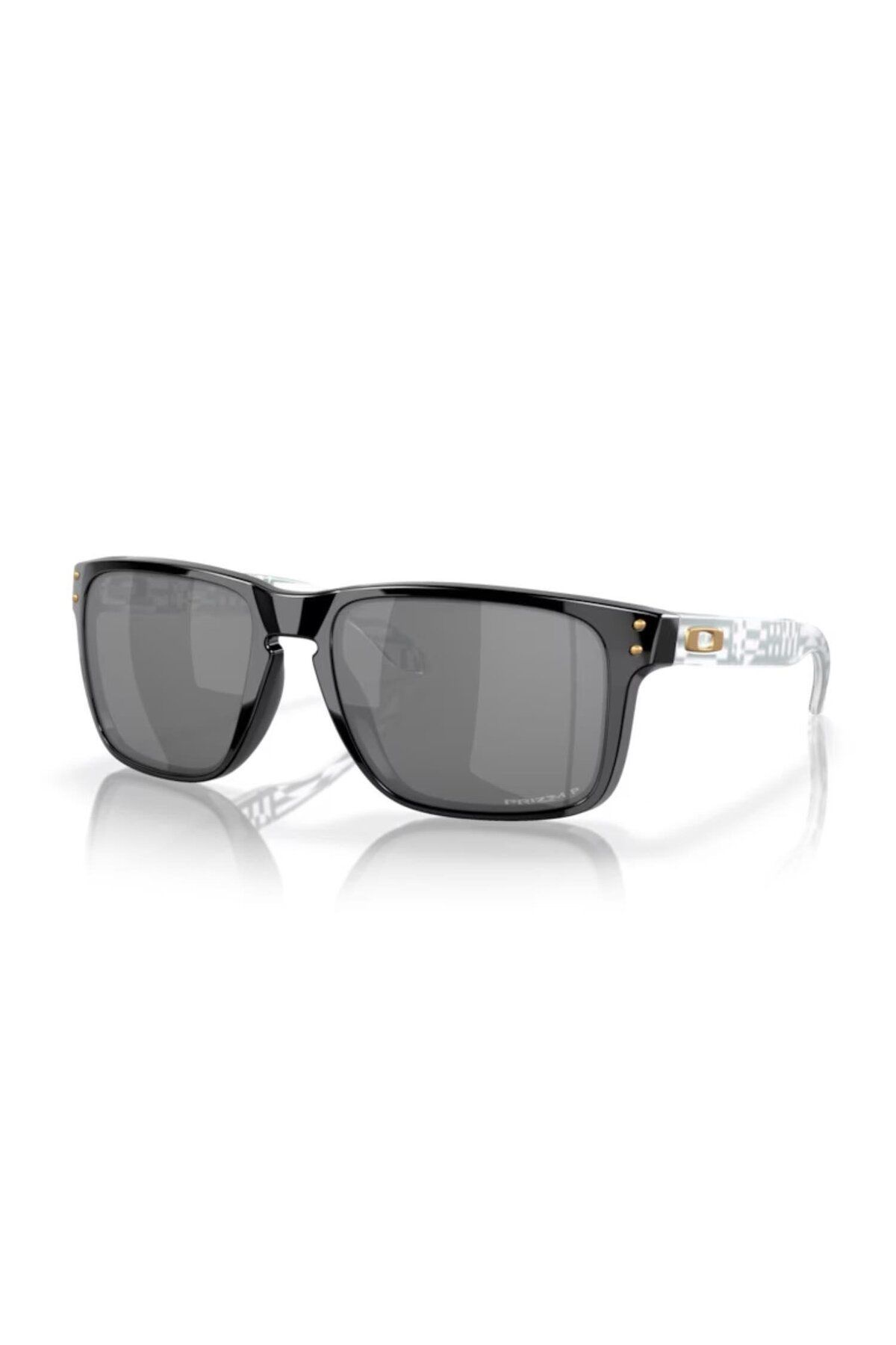 Oak 0oo9417 941743 59 عینک آفتابی استخوانی مشکی مردانه پلاریزه Holbrook Xl Oakley