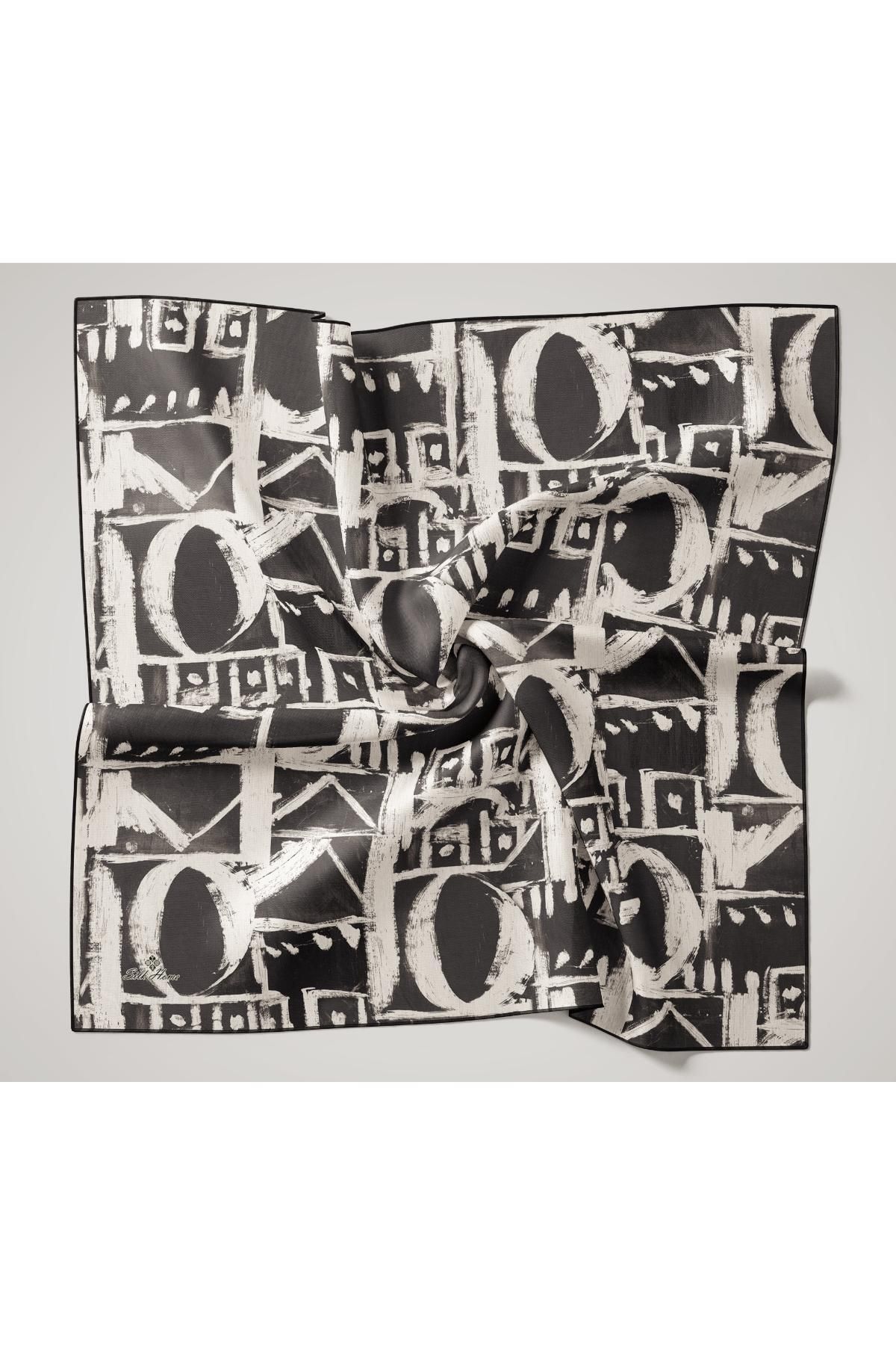 Silk Home-Twill Silk Scarf 11462-04 7