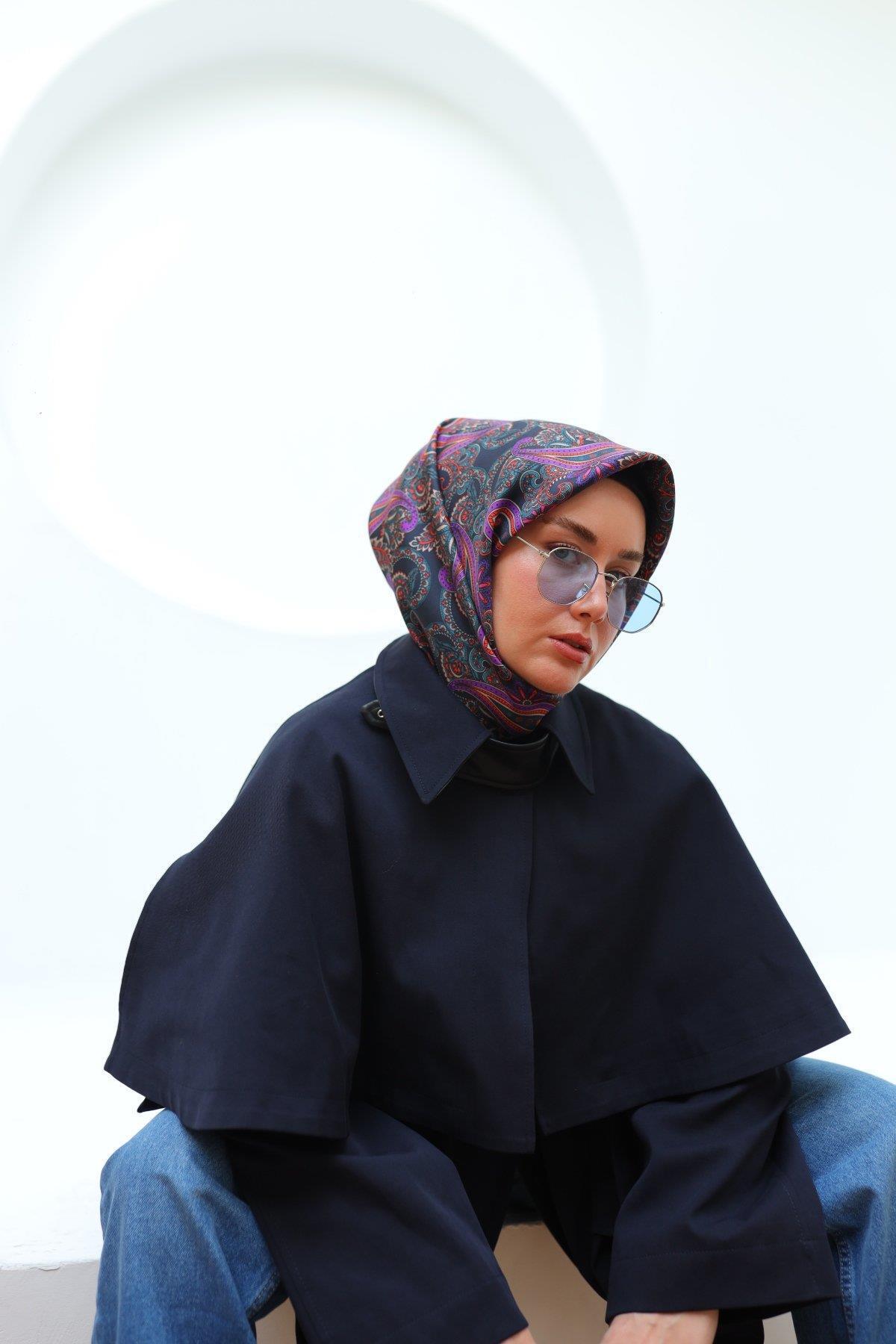 Silk Home-Eșarfă de mătase Twill 11455-07 4