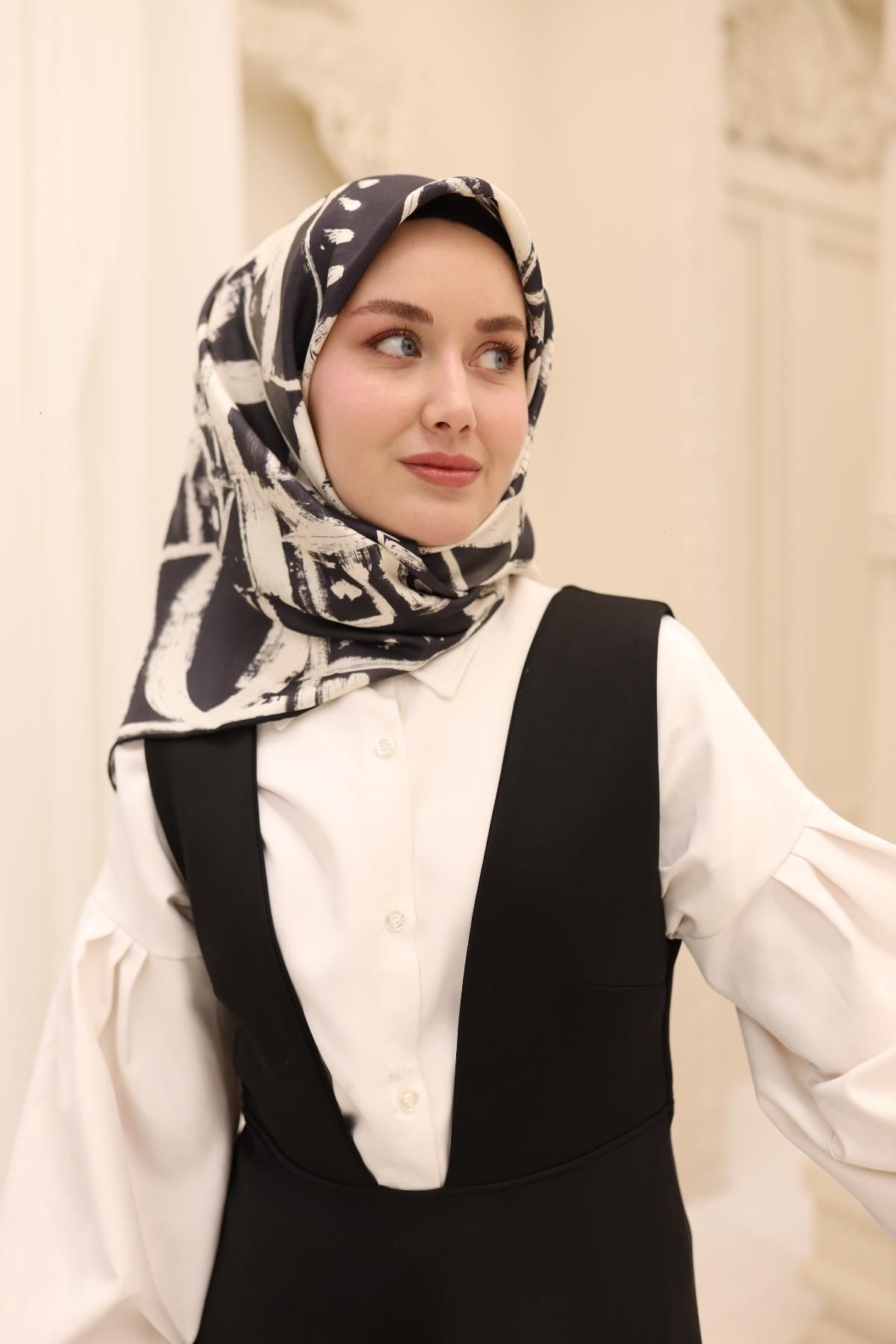Silk Home-Twill Silk Scarf 11462-04 2