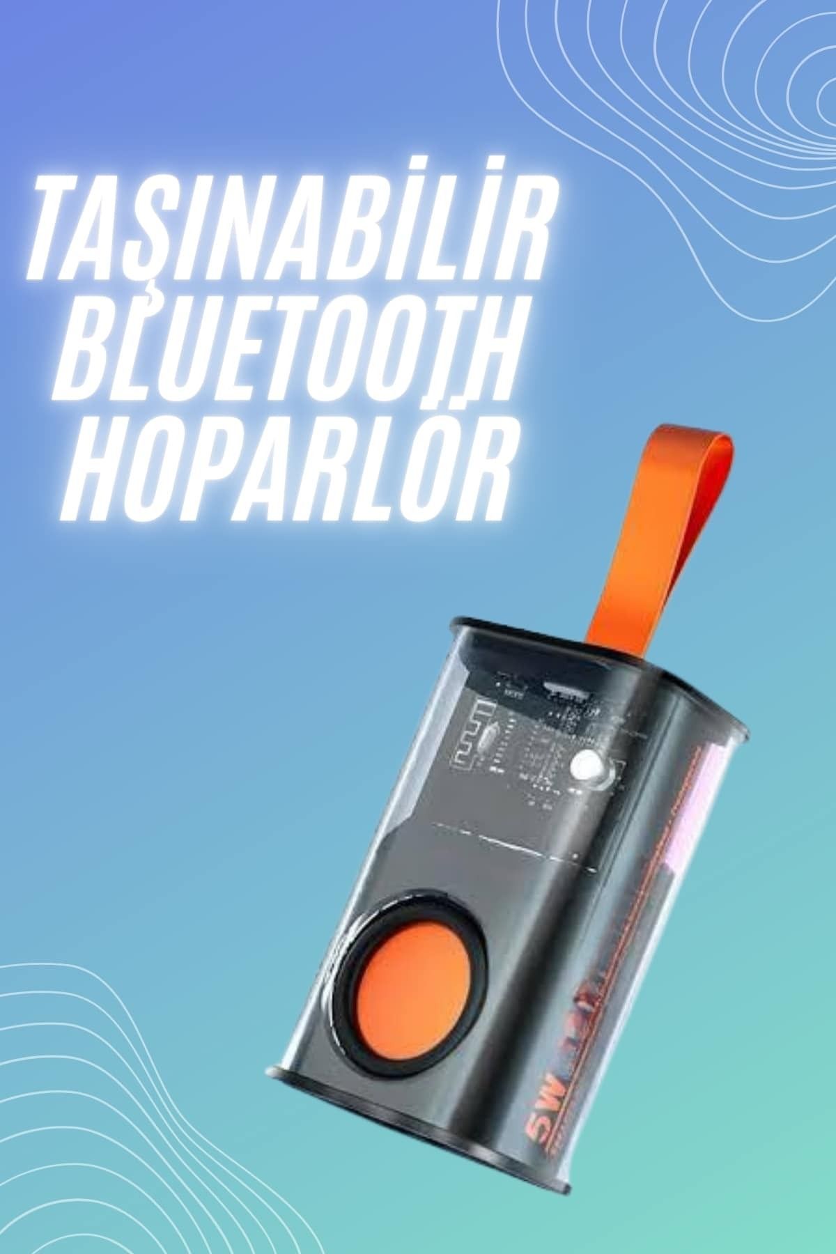 teknodayım t33 Bluetooth Hoparlör Dayanıklı Uzun Pil Ömrü Taşınabilir Yüksek Ses Kaliteli