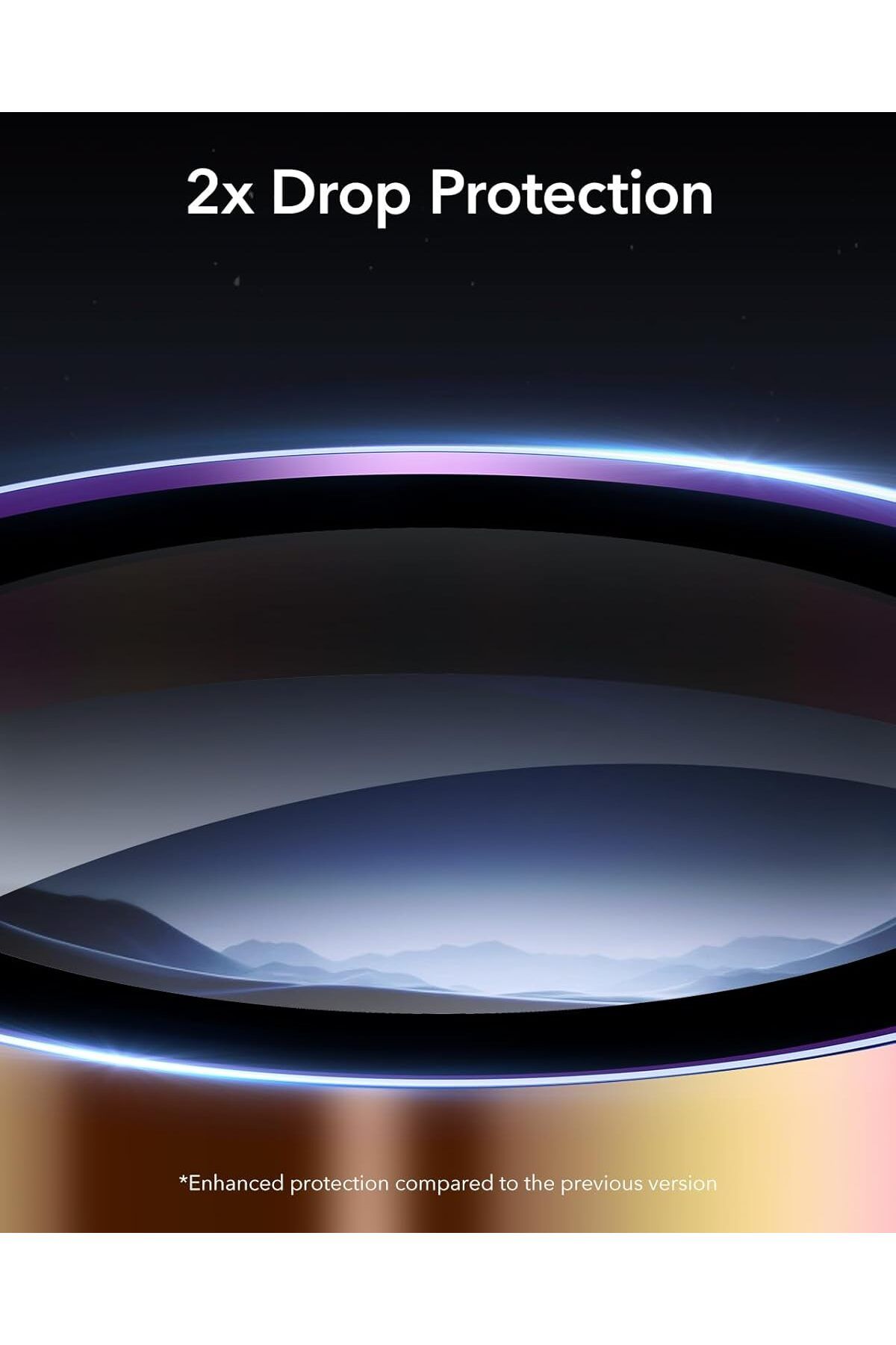 AWH-واقي عدسة الكاميرا لجهاز iPhone 16/15/14 Pro Max/Pro، مقاوم للخدش، لوني 3
