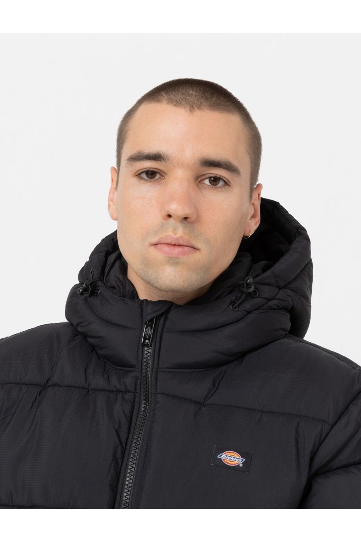 Dickies-Men's Black Dickies Waldenburg Hooded Jacket 3