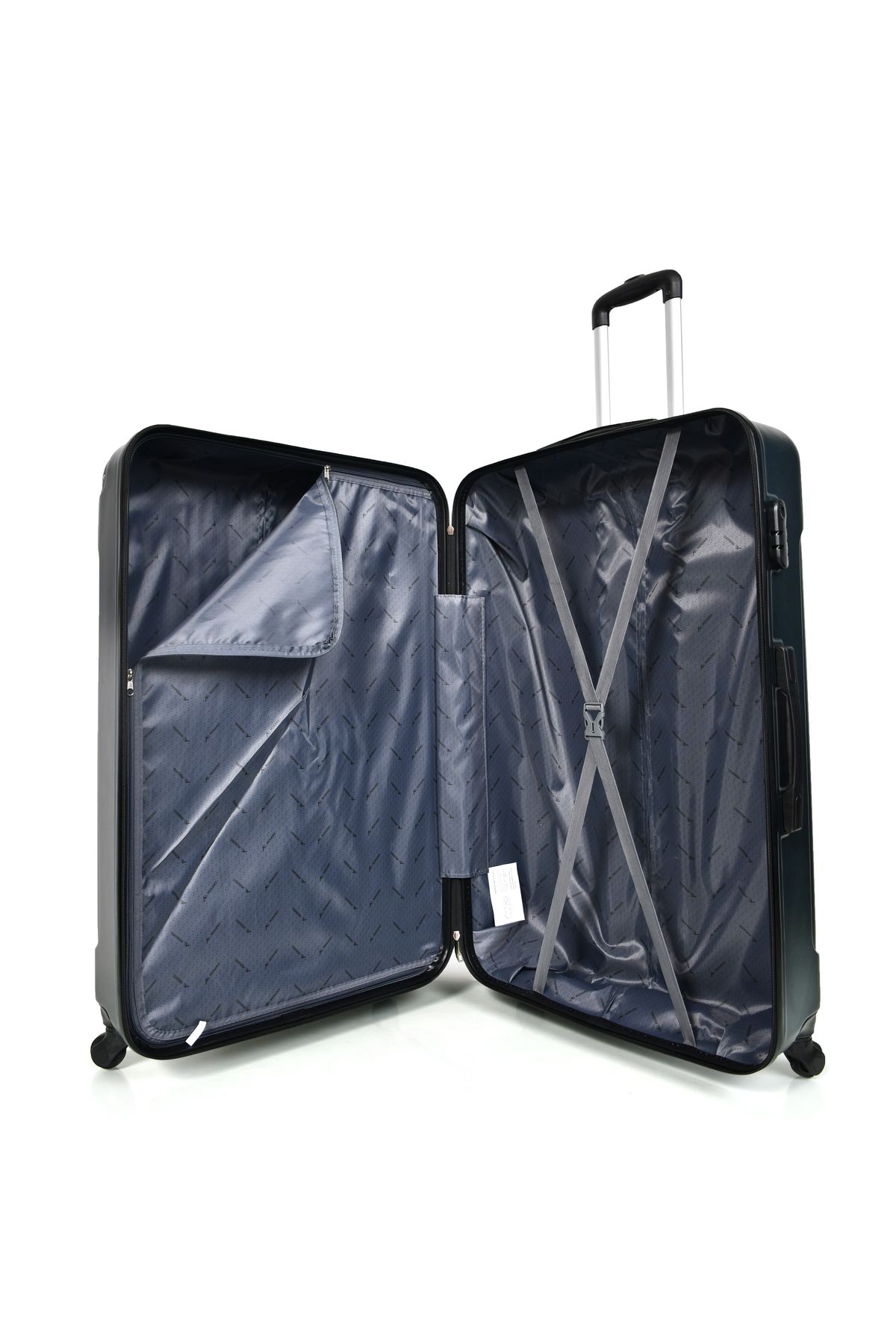 MORANO-Morano Durable and Lightweight 4-Wheel Spinner Luggage Set with Numbered Security Lock (Set of 4) 8