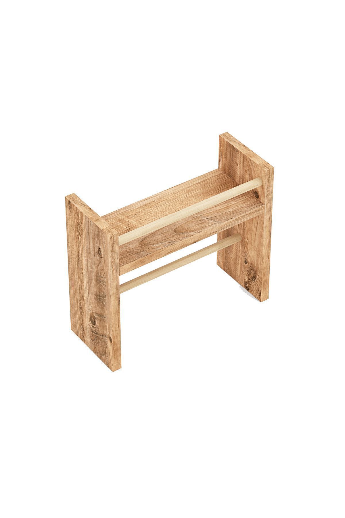 interGO-Spice Rack With Paper Roll Holder - Atlantic Pine Pattern 6