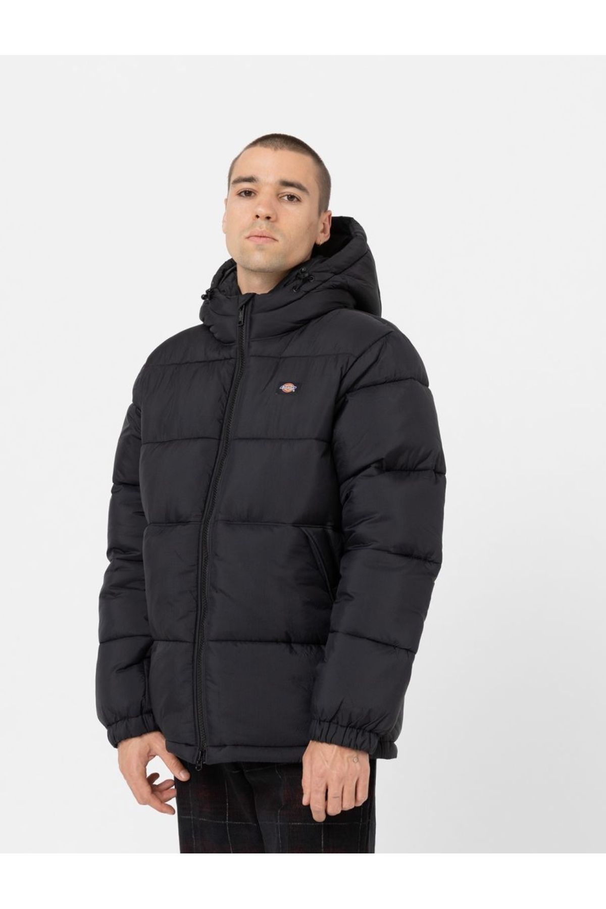 Dickies-Men's Black Dickies Waldenburg Hooded Jacket 2