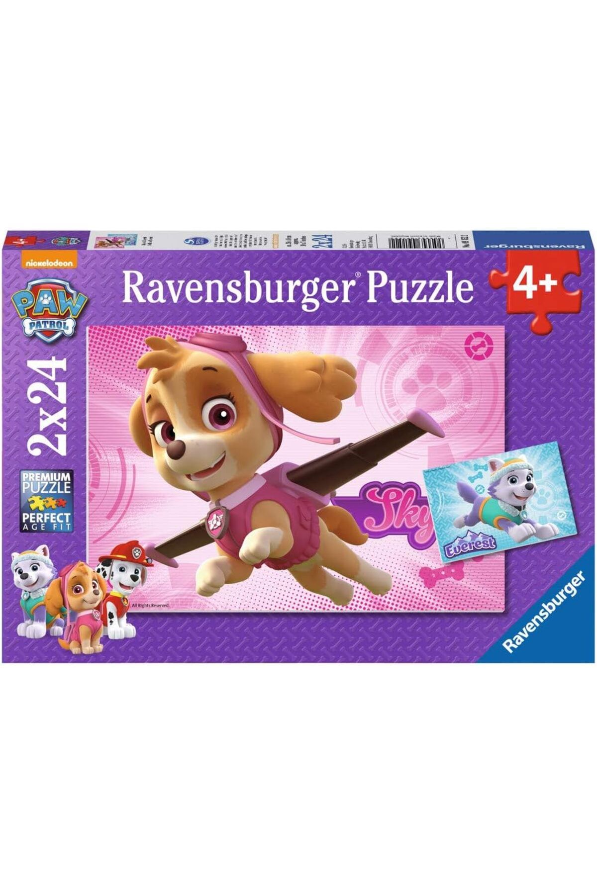 STOREMAX lbstorex - 2 x 24 Parça Puzzle Paw Patrol (91522) Newdsng 1116818