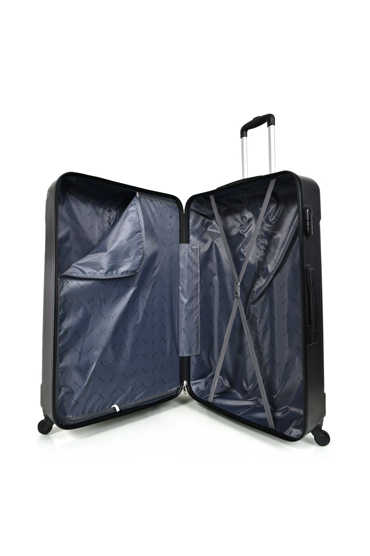 MORANO-Morano Durable and Lightweight 4-Wheel Spinner Luggage Set with Numbered Security Lock (Set of 4) 8